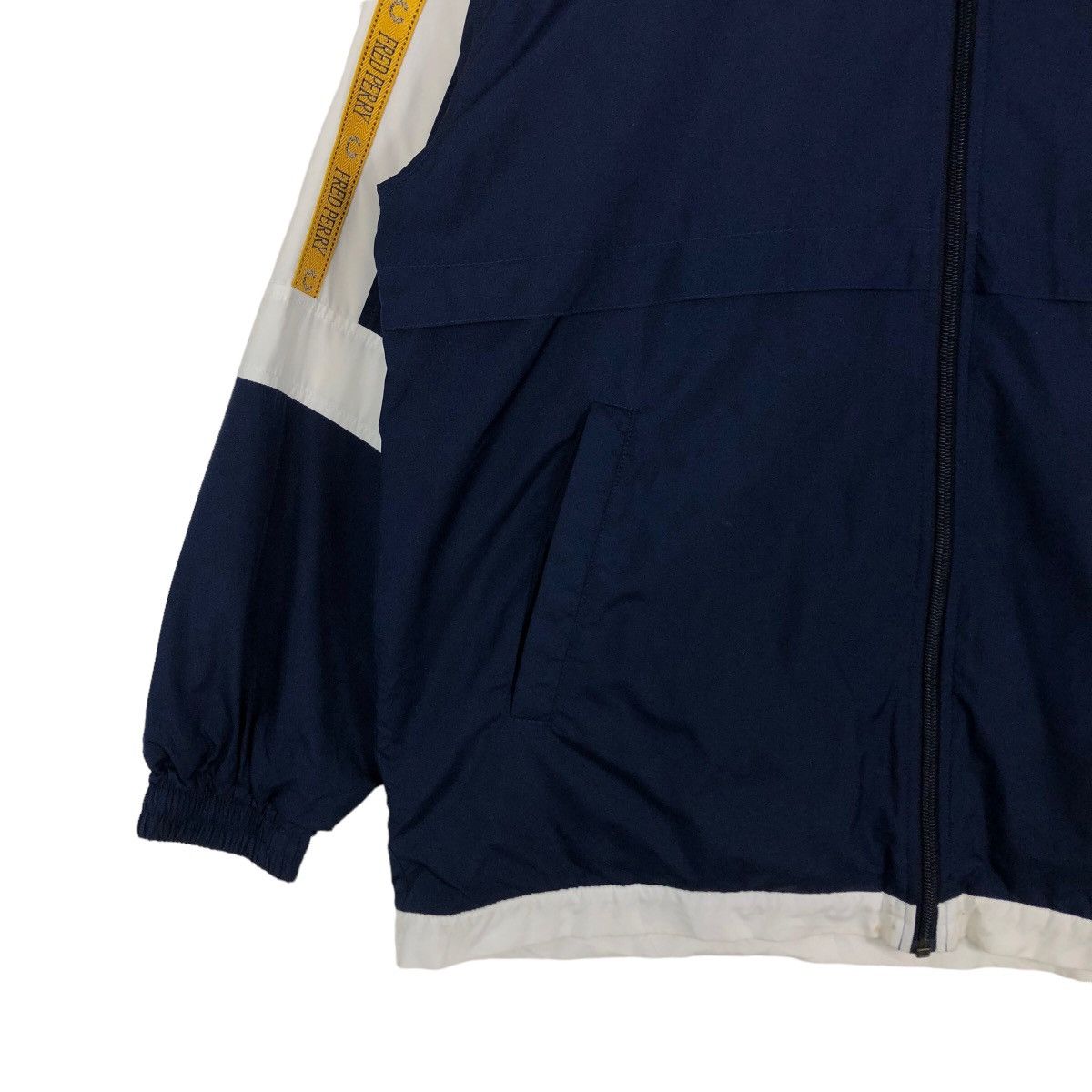 Fred Perry 🔥90’s Vintage Fred Perry Striped Jacket Inspire Raff Simons Size US M / EU 48-50 / 2 - 4 Thumbnail