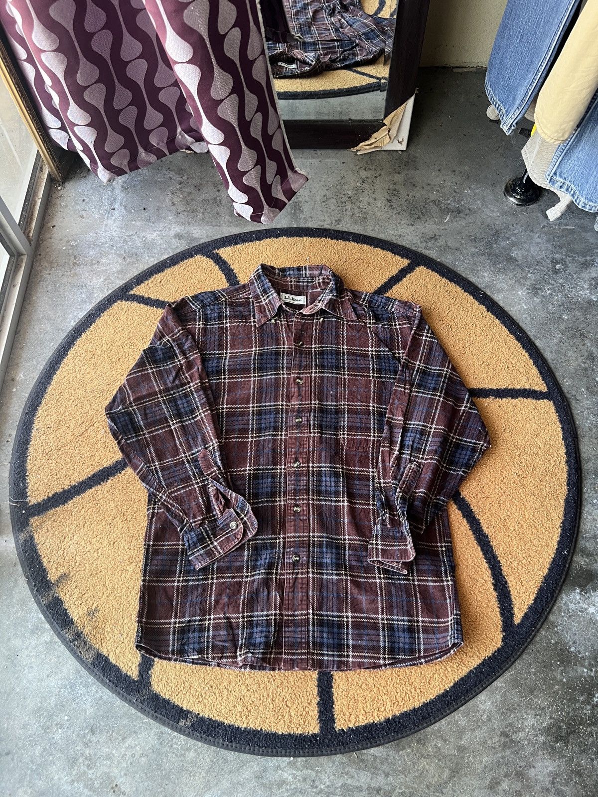 L.L. Bean 🔥Vintage LL Bean Corduroy Flannel Size US S / EU 44-46 / 1 - 2 Thumbnail