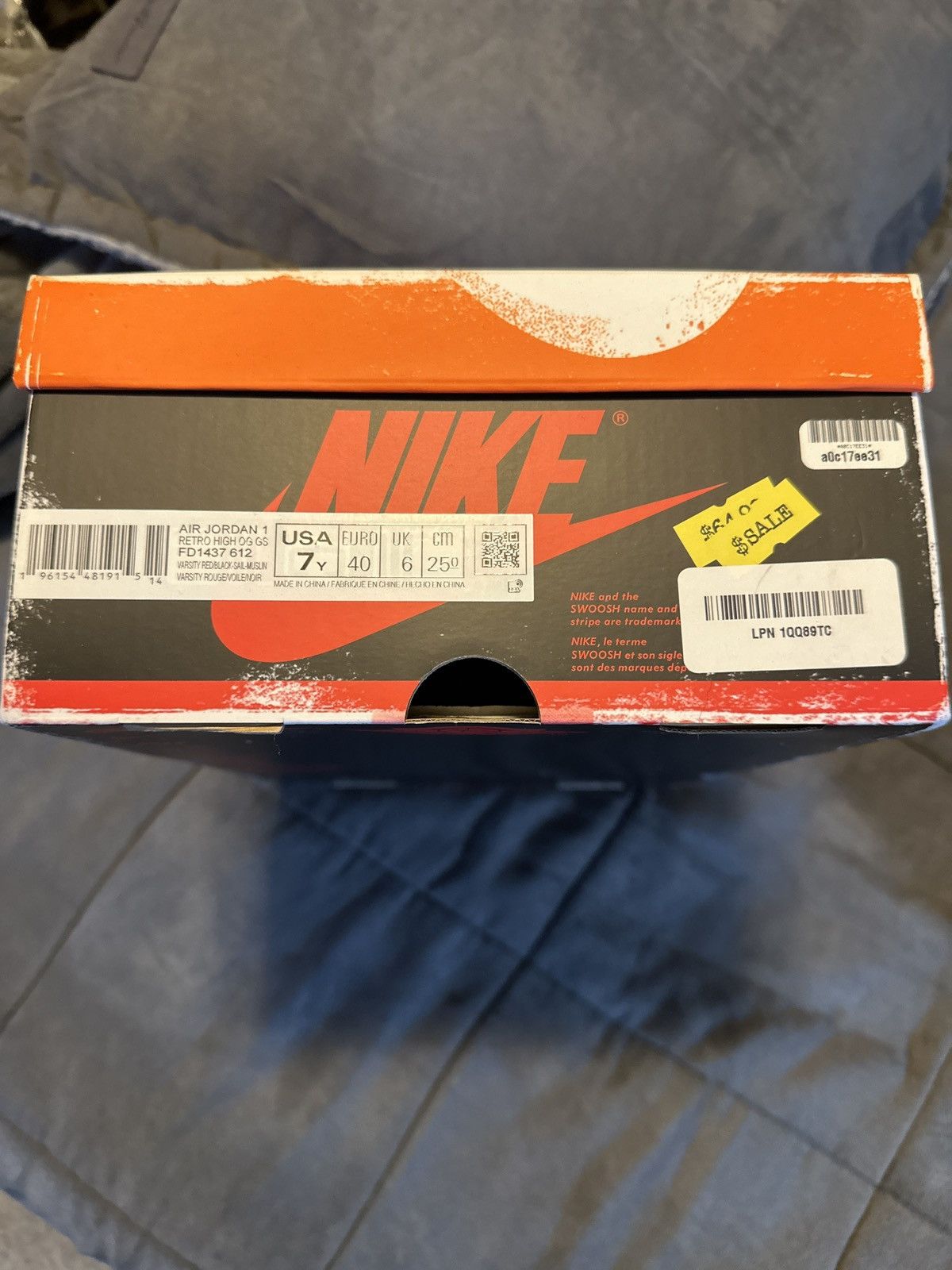 Jordan Brand Jordan 1 Lost and Found Size US 7 / EU 40 - 7 Thumbnail