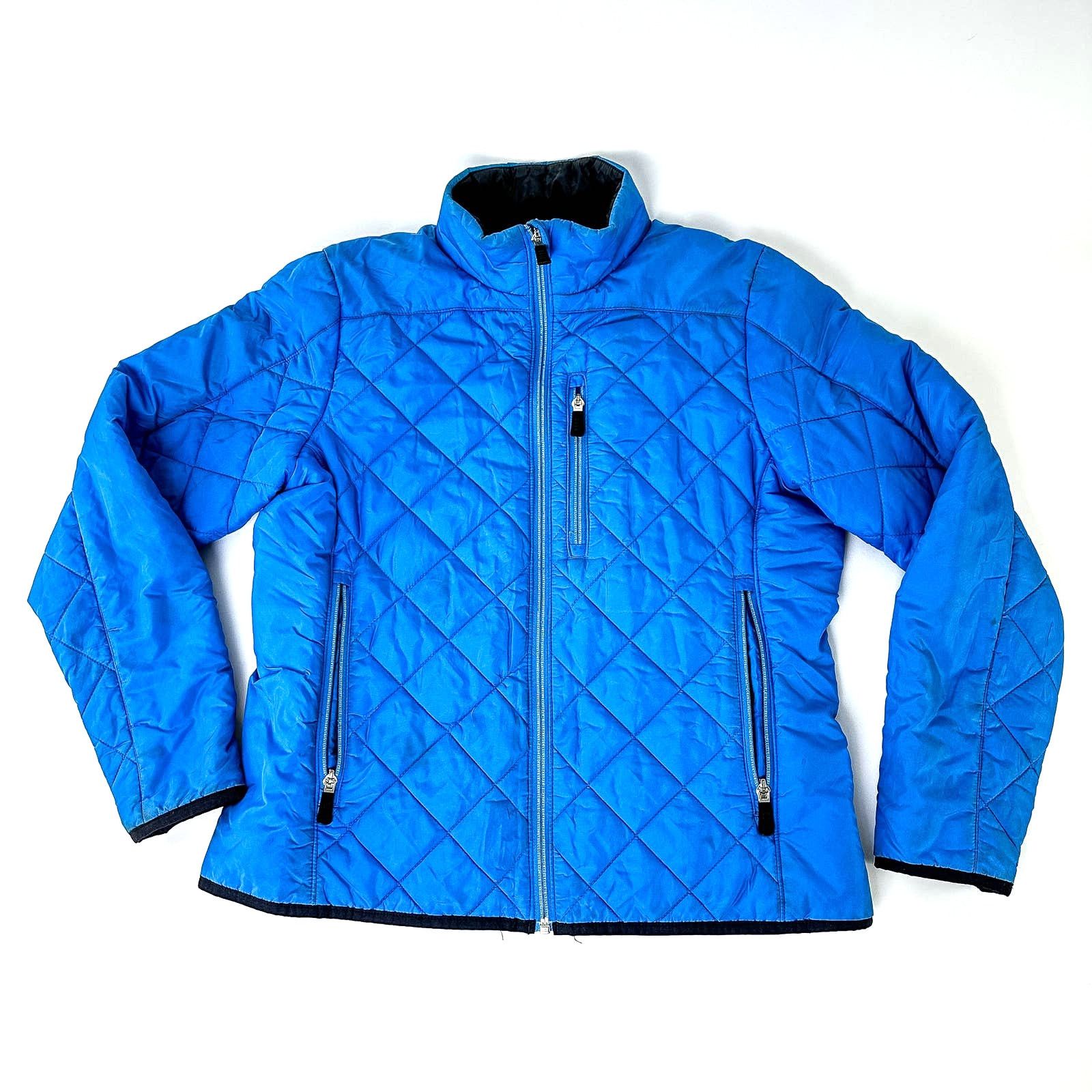 Lands' End Blue Quilted Lands' End Jacket Size S / US 4 / IT 40 - 1 Thumbnail