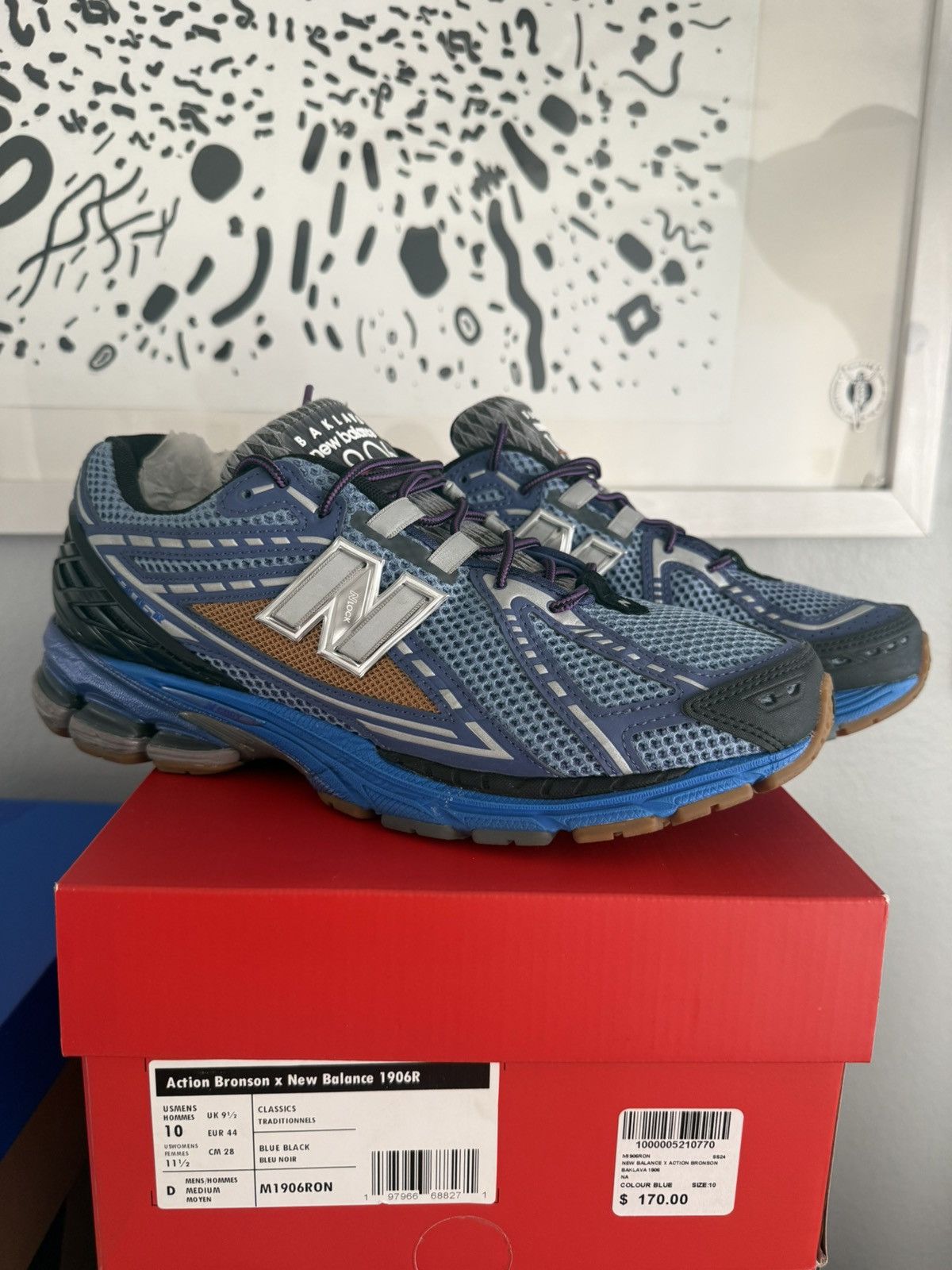 Action Bronson × New Balance Action Bronson x New Balance 1906r Size US 10 / EU 43 - 1 Thumbnail
