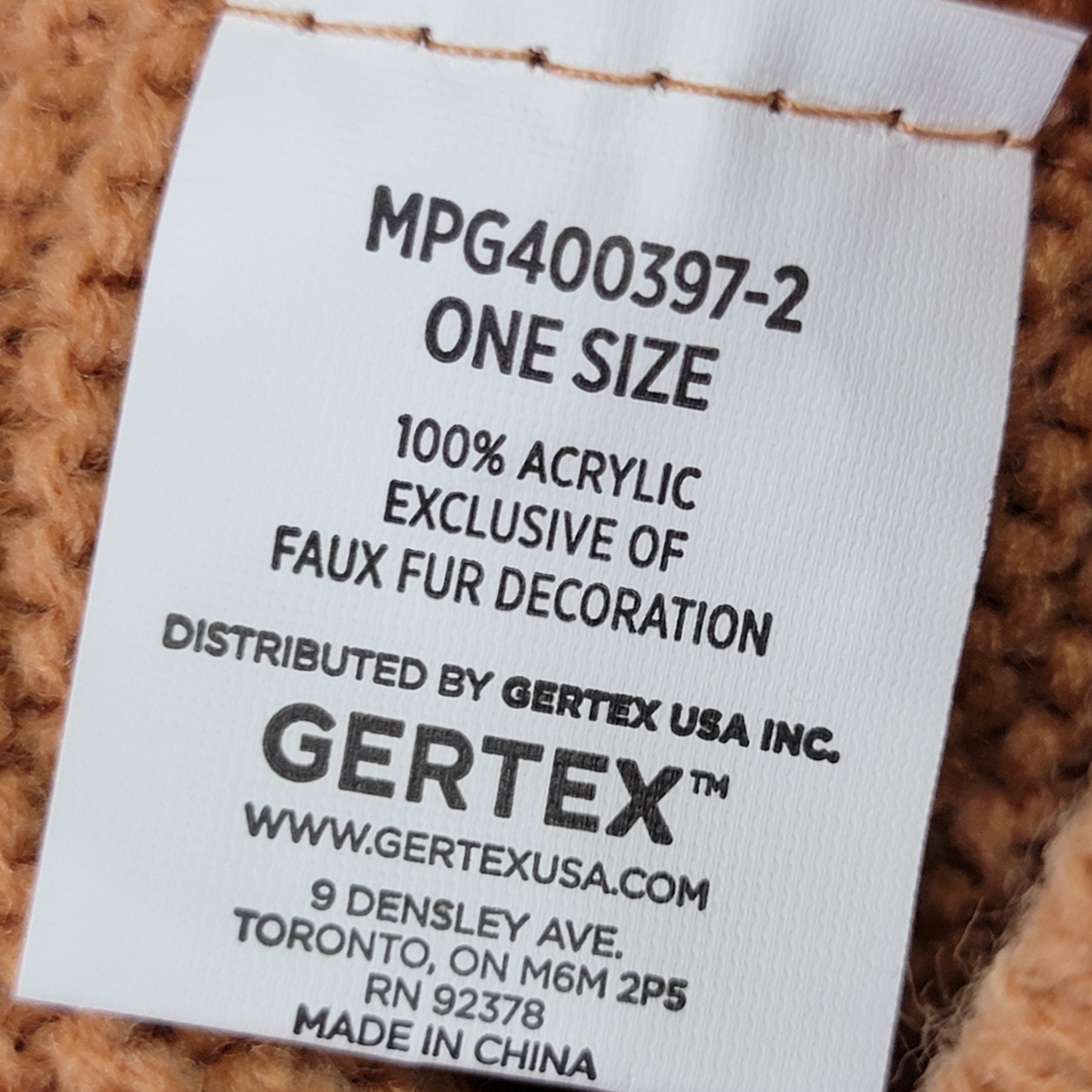 Other Gertex Knit Beanie w/ Faux Fur Pom Pom - One Size NWT Size ONE SIZE - 6 Thumbnail