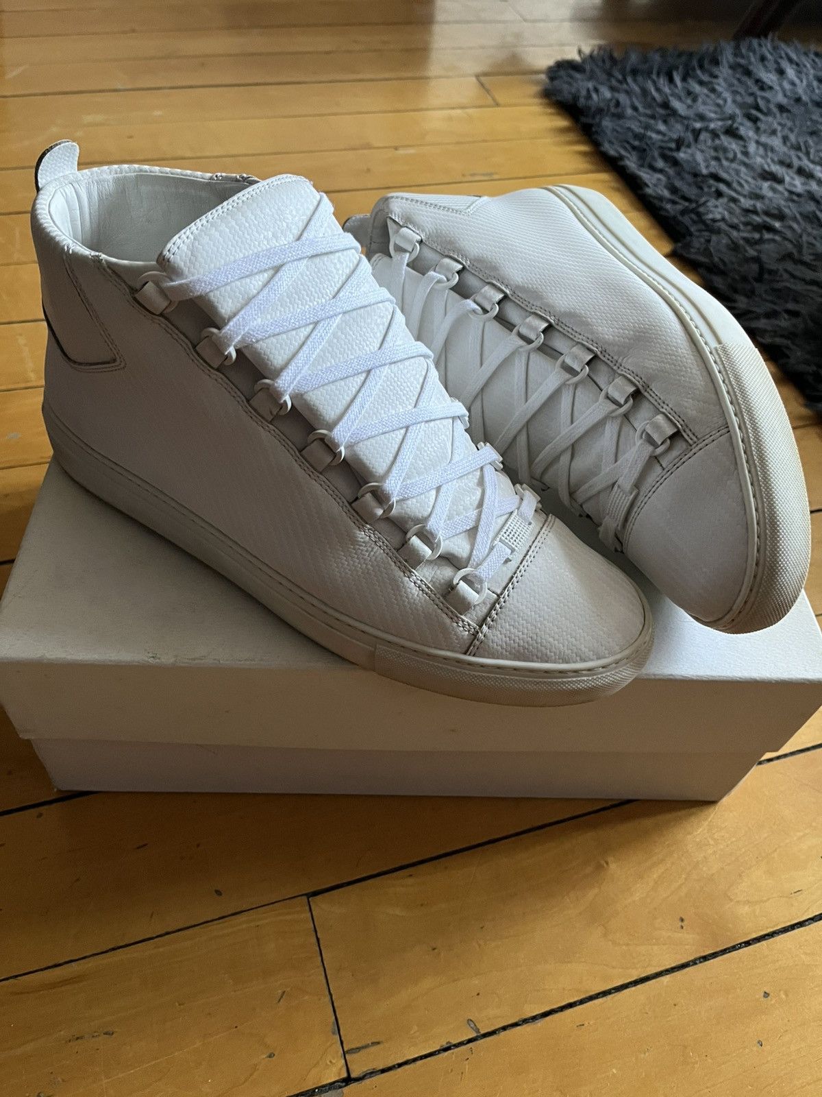 Balenciaga Balenciaga Arena White (EU 43) Size US 10 / EU 43 - 3 Thumbnail