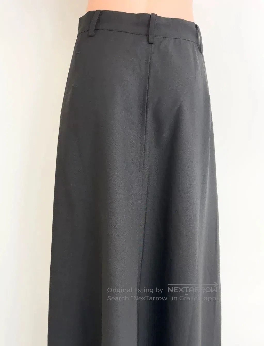 Y's Yohji Yamamoto Black Button Skirt. Size 27" / US 4 / IT 40 - 5 Thumbnail