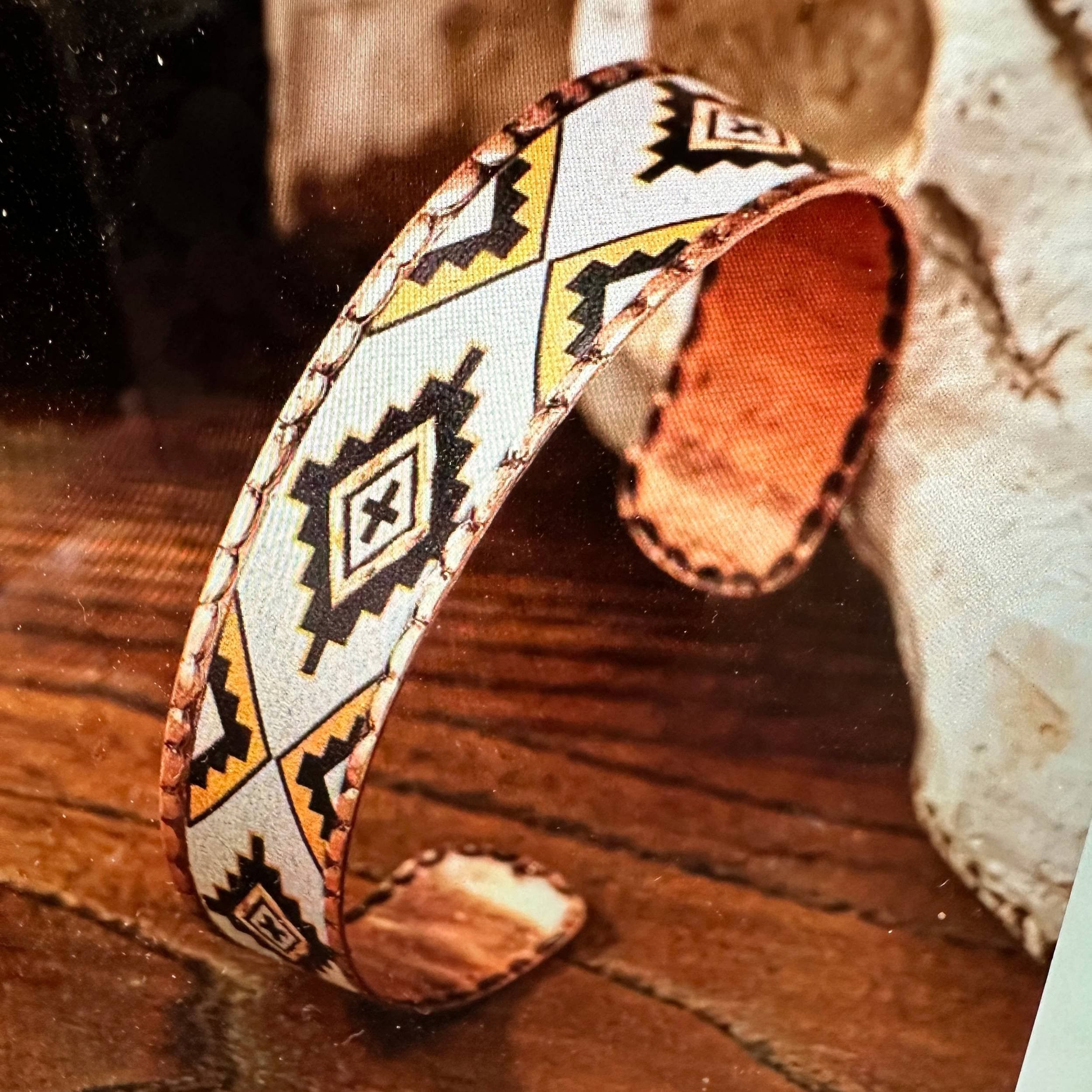 Other Handmade Boho Native American Navajo Copper Narrow Cuff Brac Size ONE SIZE - 1 Thumbnail