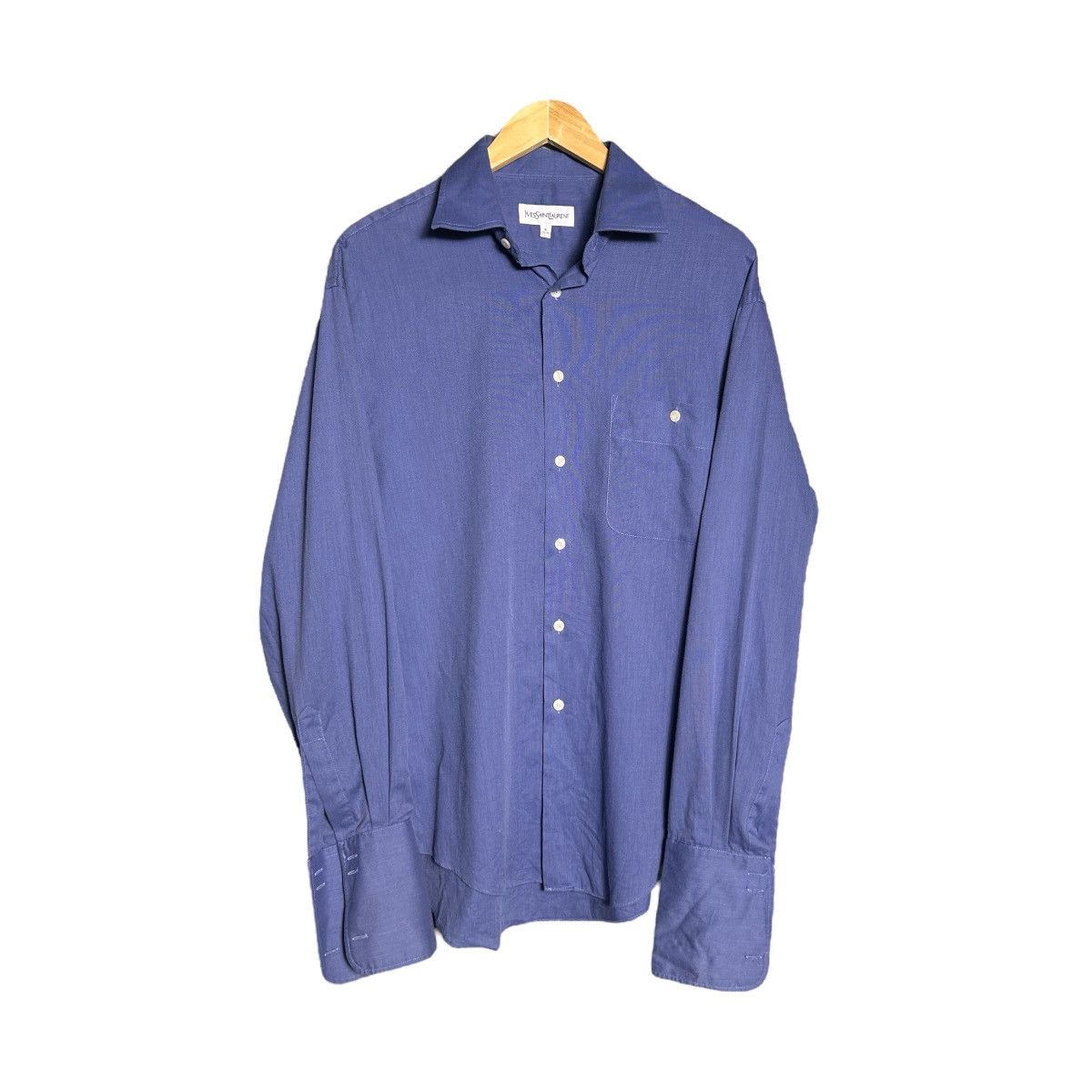 Yves Saint Laurent Vintage Yves Saint Laurent Button Shirt Size US L / EU 52-54 / 3 - 1 Thumbnail