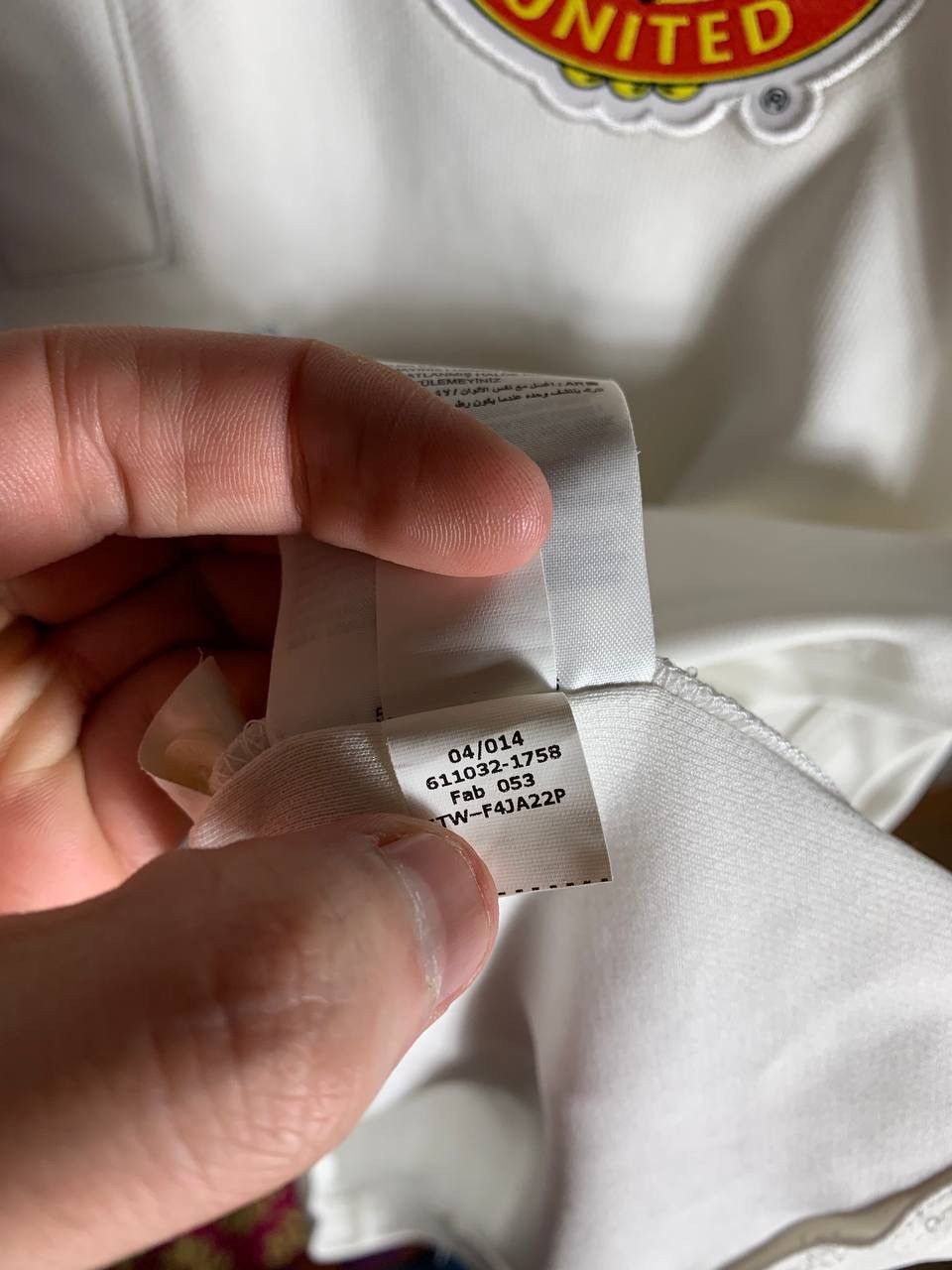 Nike × Vintage VERY RARE NIKE FC MANCHESTER UNITED ENGLAND SOCCER JERSEY Size US L / EU 52-54 / 3 - 11 Thumbnail