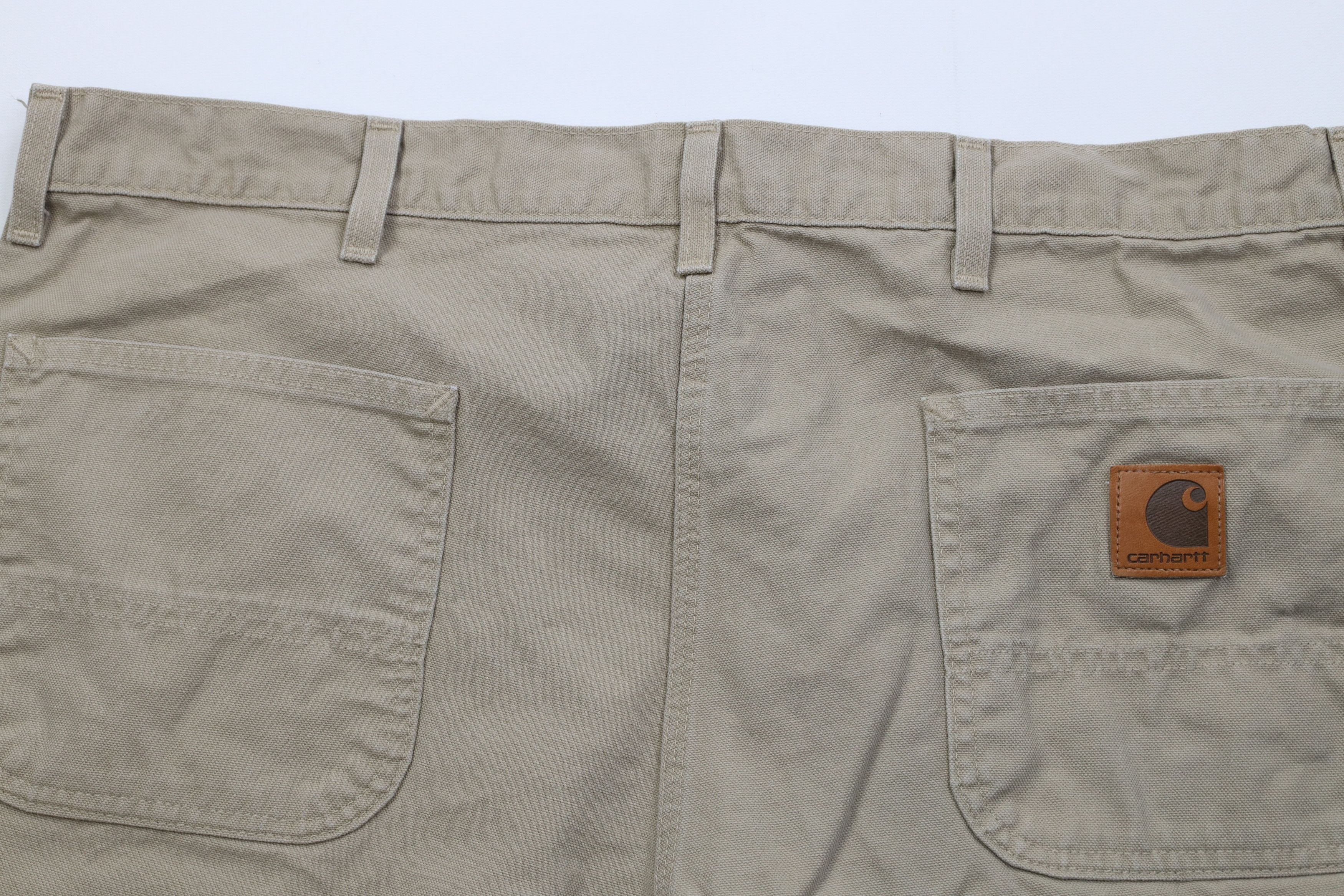 Carhartt Vintage Y2K 2000 Carhartt Above Knee Canvas Shorts Beige USA Size US 44 / EU 60 - 8 Thumbnail