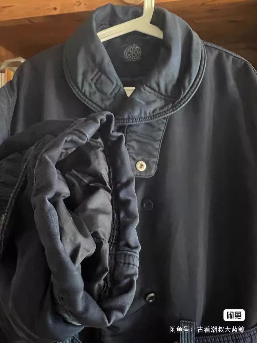 Porter Classic Porter Classic Indigo Double-Breasted Coat Size US L / EU 52-54 / 3 - 4 Thumbnail