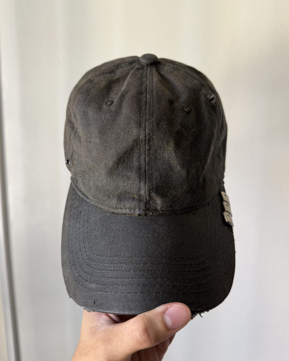 P.L.N. PLN Oilskin Cap Size ONE SIZE - 6 Thumbnail