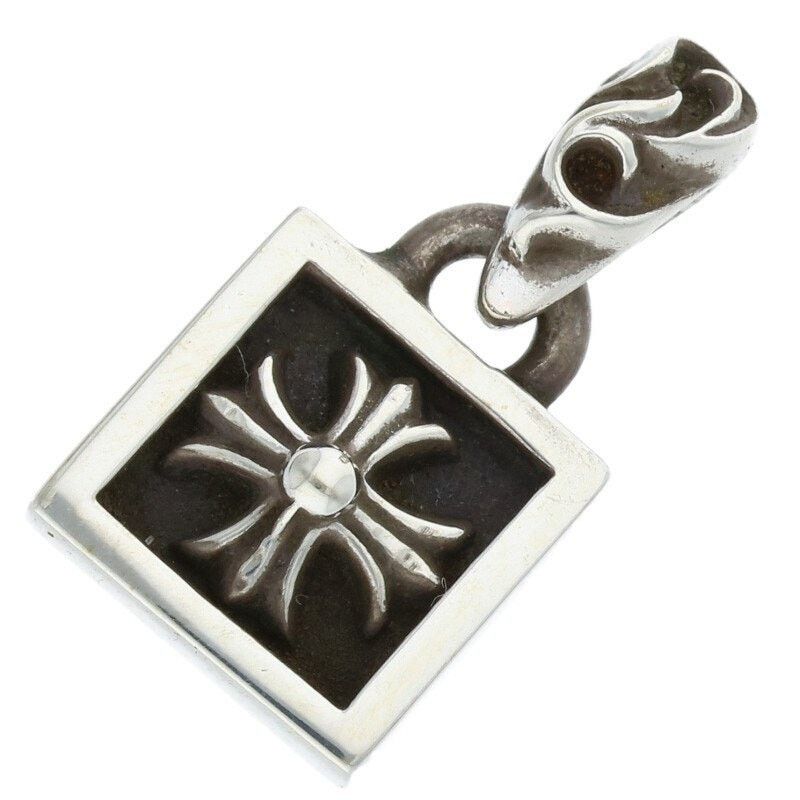 Chrome Hearts Chrome Hearts CH Plus Framed Silver Necklace Size ONE SIZE - 1 Thumbnail