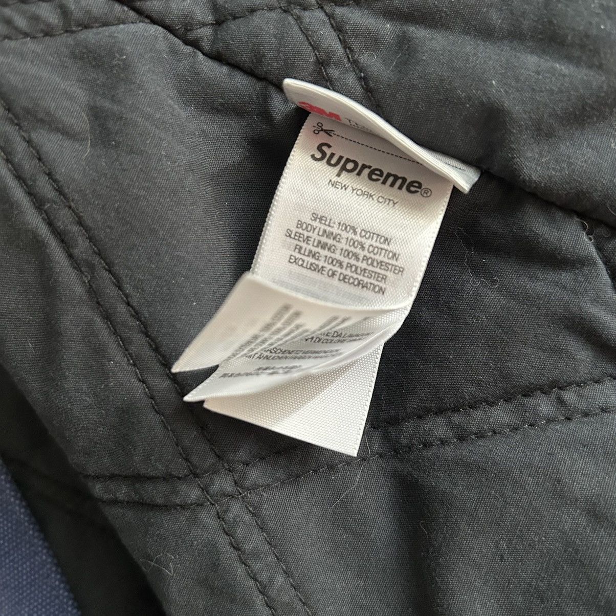 Supreme Supreme SS25 Old English Canvas Work Jacket Size XL Size US XL / EU 56 / 4 - 10 Thumbnail