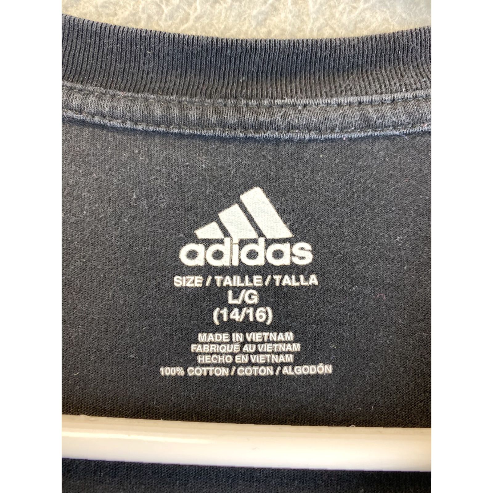 Adidas Adidas Climalite Long Sleeve Shirt Black Size L (14-16) Teen Sports T-Shirt Size US L / EU 52-54 / 3 - 5 Thumbnail