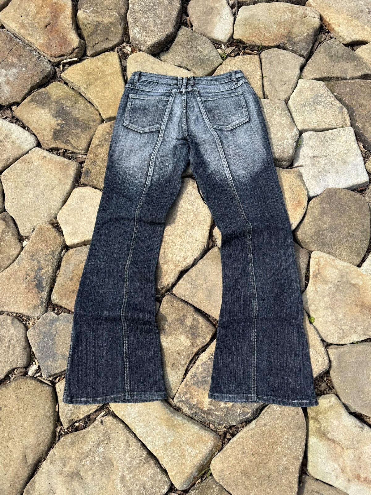 Vintage Vintage Flared Y2k Baggy Pants Size 36" / US 14 / IT 50 - 2 Thumbnail