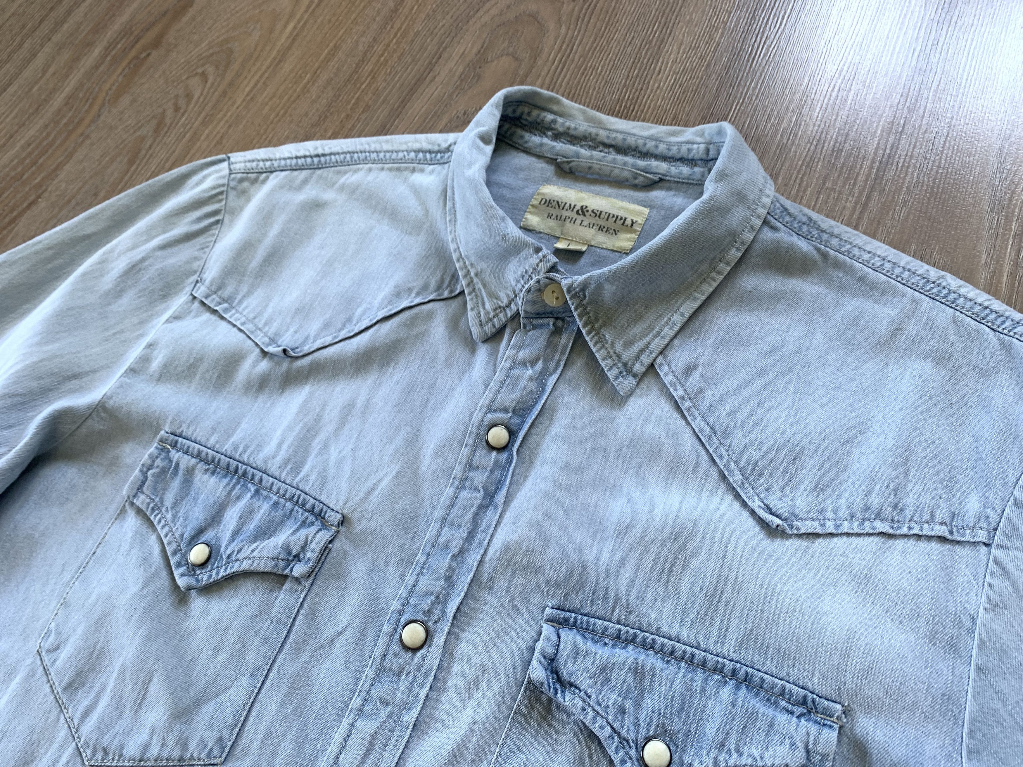 Vintage Denim Supply Ralph Lauren Denim Button Shirt