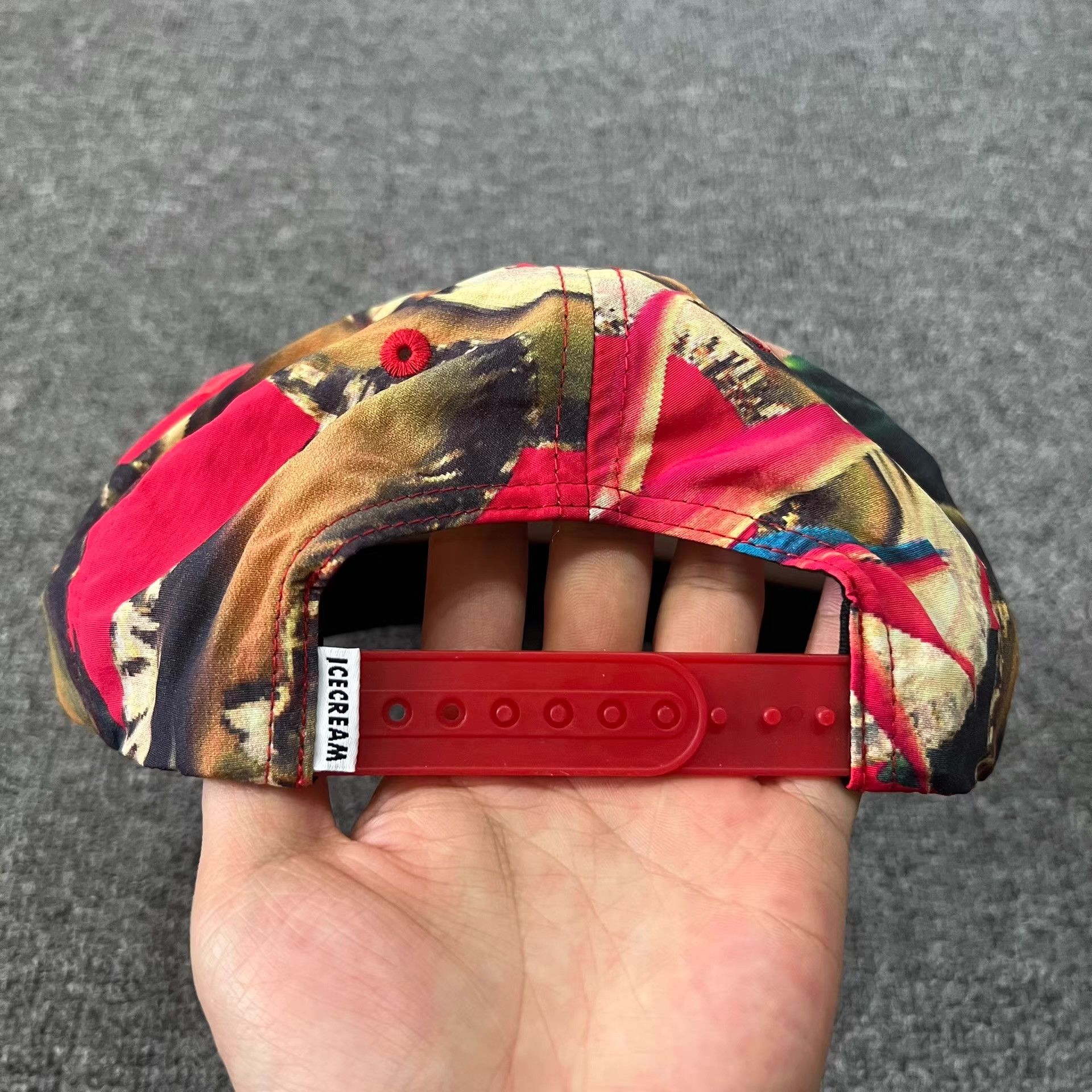 Billionaire Boys Club BBC ICECREAM Flying Dog Flat Brim Baseball Cap Q7 Size ONE SIZE - 5 Thumbnail
