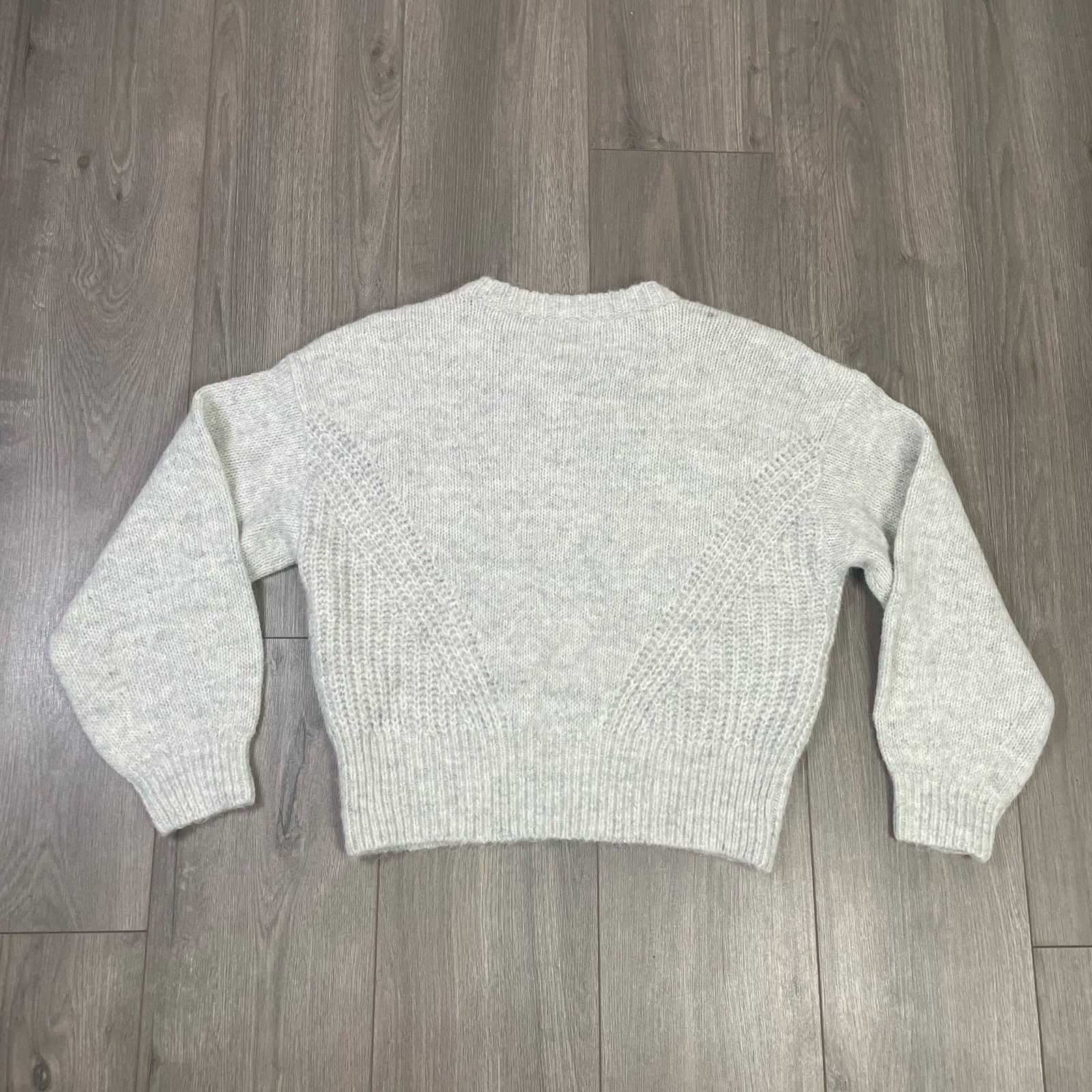 Madewell Madewell Wool Blend Crewneck Wedge Sweater US Women's XXS Size M / US 6-8 / IT 42-44 - 2 Thumbnail