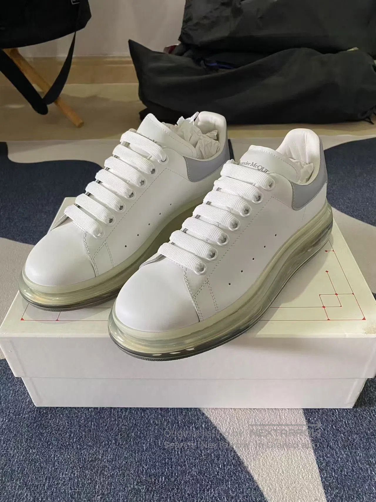 Alexander McQueen Alexander McQueen Reflective Men's Sneakers. Size US 8 / EU 41 - 1 Thumbnail