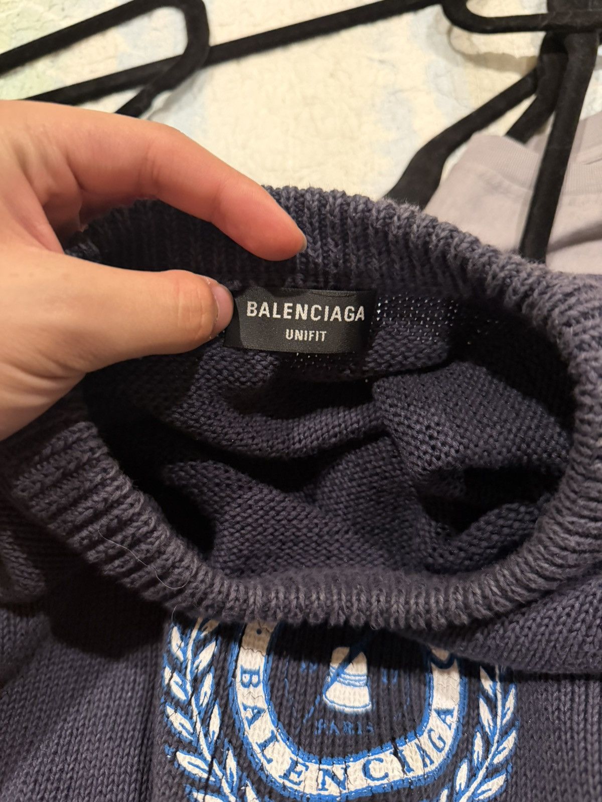 Balenciaga Balenciaga Rue De Servers Knit Size L Size US L / EU 52-54 / 3 - 2 Thumbnail