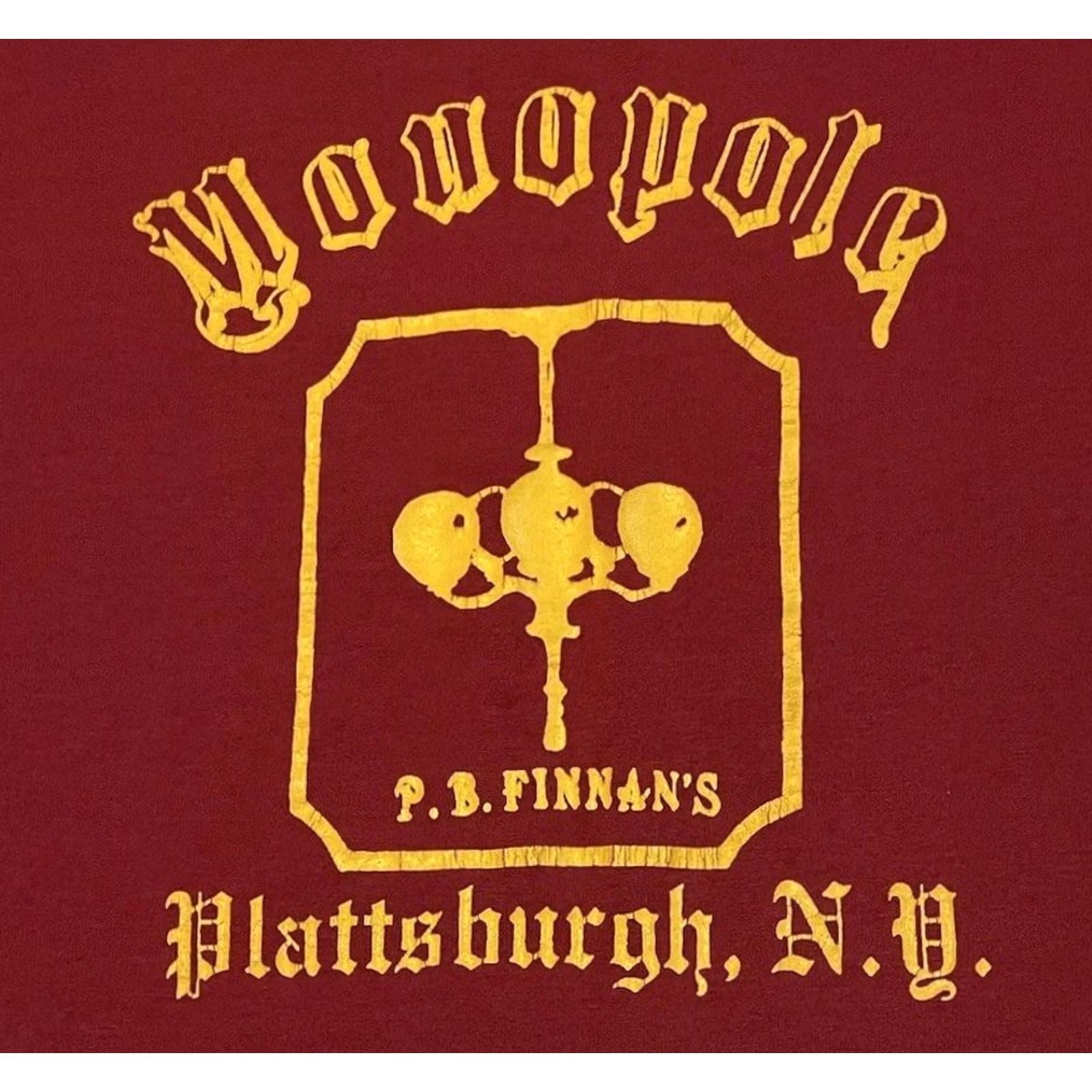 Vintage VINTAGE Monopole Bar Shirt M Red 80s 90s Plattsburgh NY Grunge Harley Motorcycle Rock Punk USA USA Hip Hop Retro Rock Shop Size US M / EU 48-50 / 2 - 3 Thumbnail