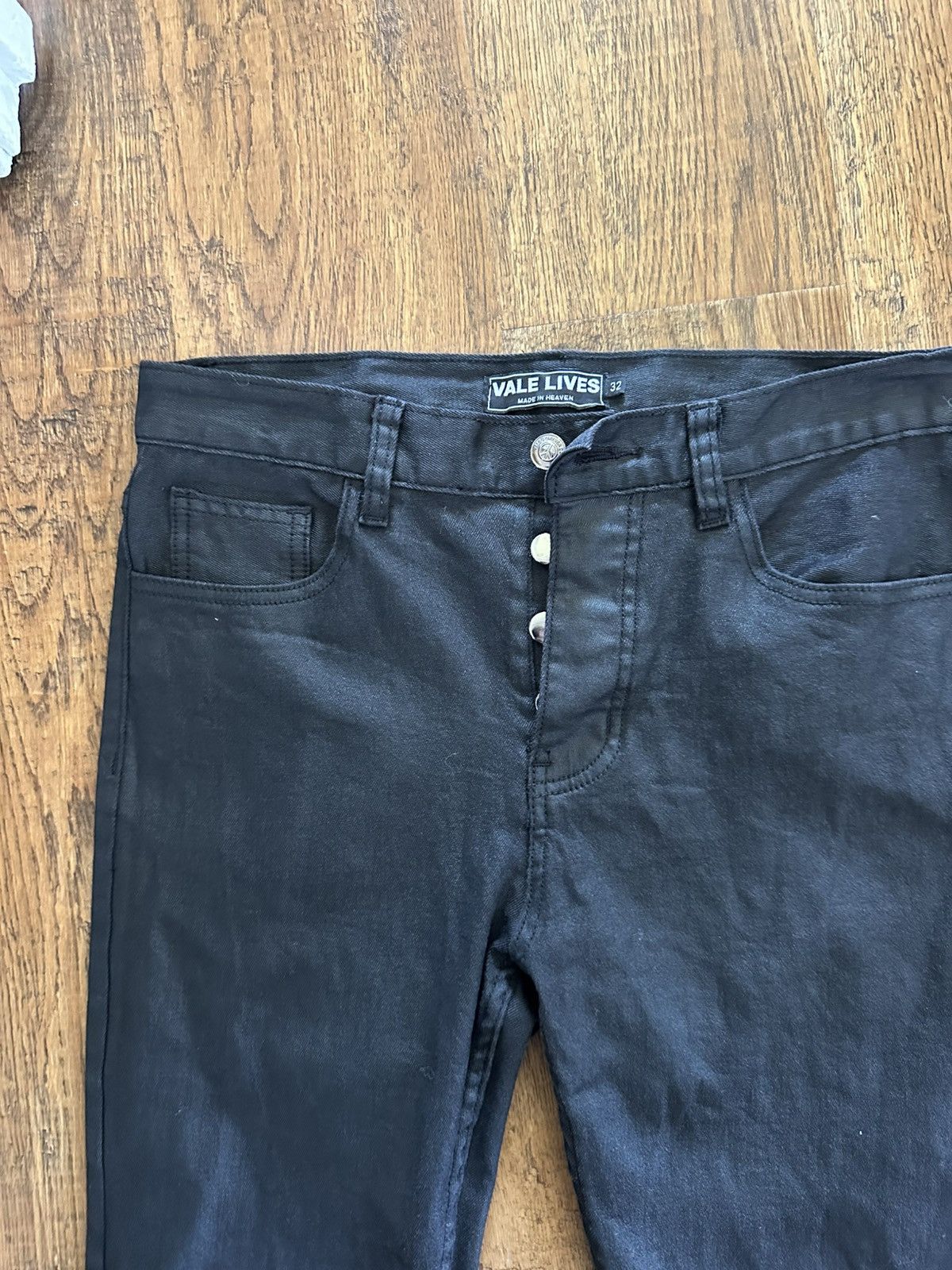 Vale VALE LIVES BLACK STACKED PANTS Size US 32 / EU 48 - 3 Thumbnail