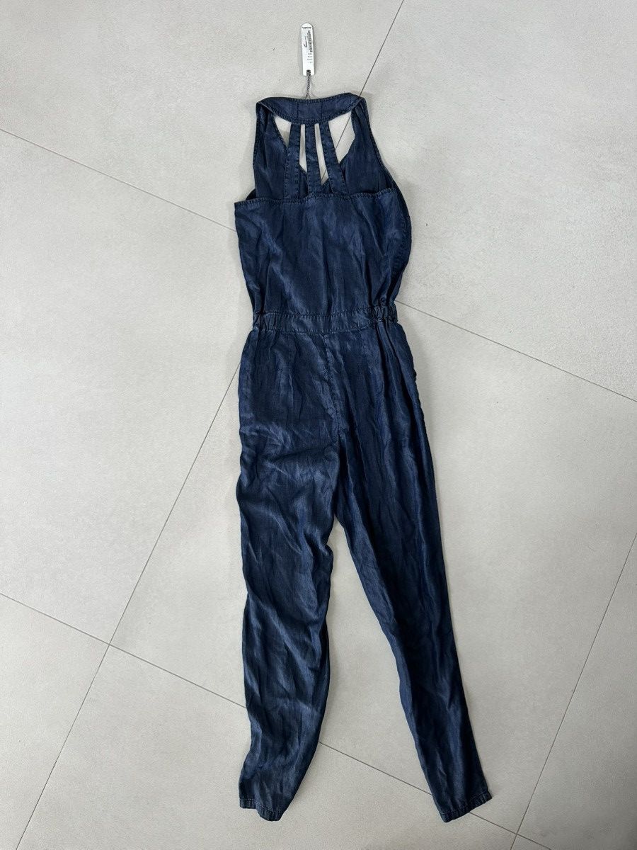 Other OLIVE & OAK CHAMBRAY DENIM JUMPSUIT SIZE SMALL NWT Size 26" / US 2 / IT 38 - 5 Thumbnail