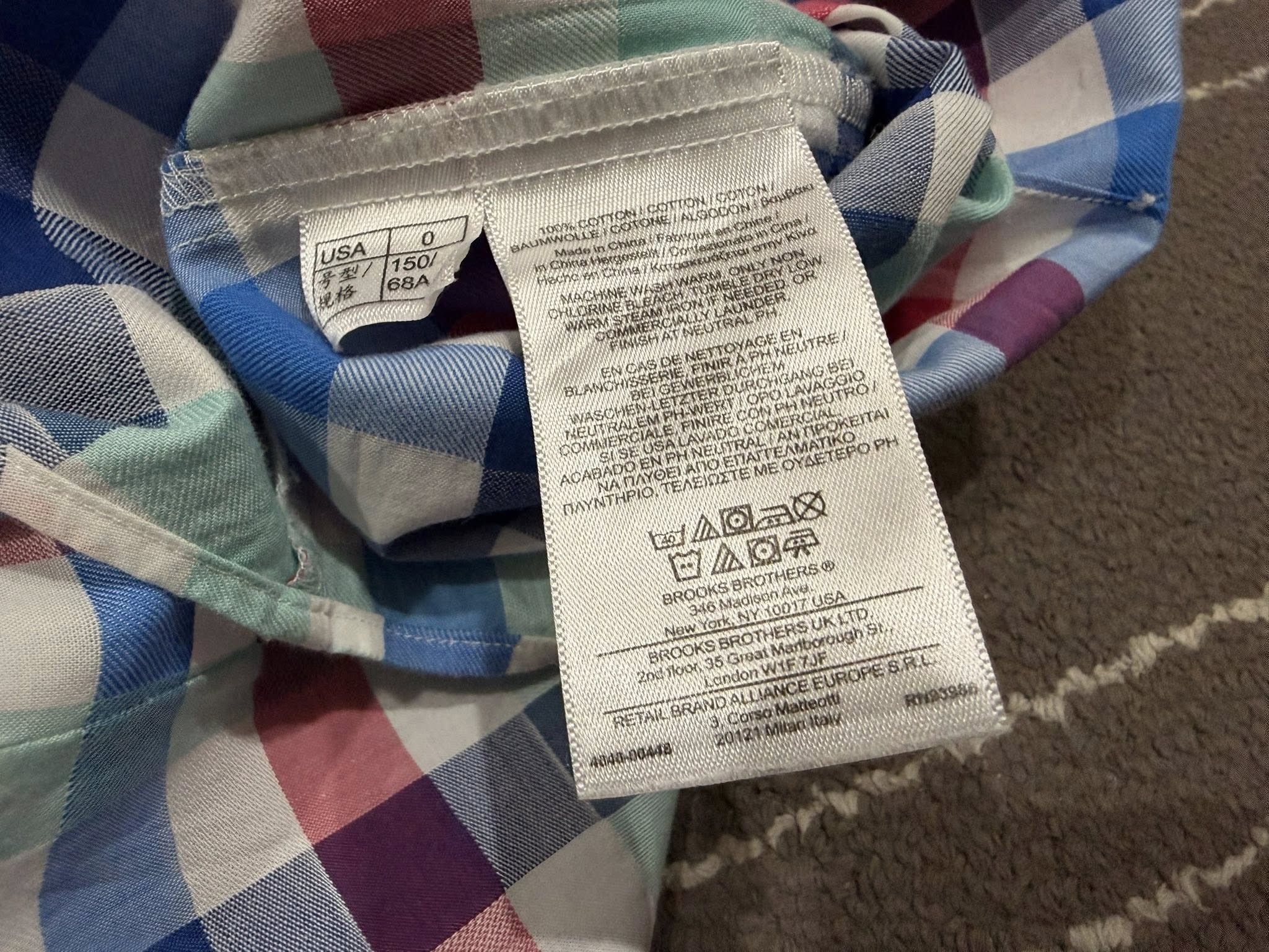 Brooks Brothers Brooks Brothers Red Fleece button up WOMEN XS 2744 Size XS / US 0-2 / IT 36-38 - 8 Thumbnail