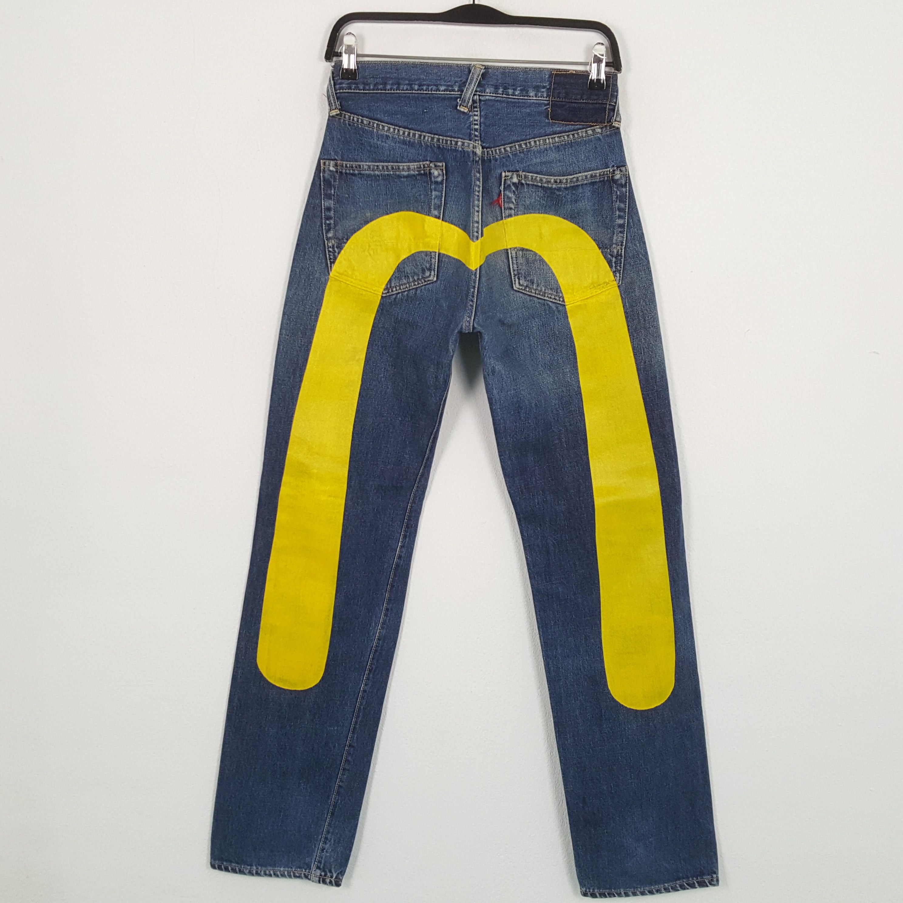 Evisu × Vintage EVIS Japanese Brand Streetwear Custom Daicock Jeans Size US 26 / EU 42 - 1 Thumbnail