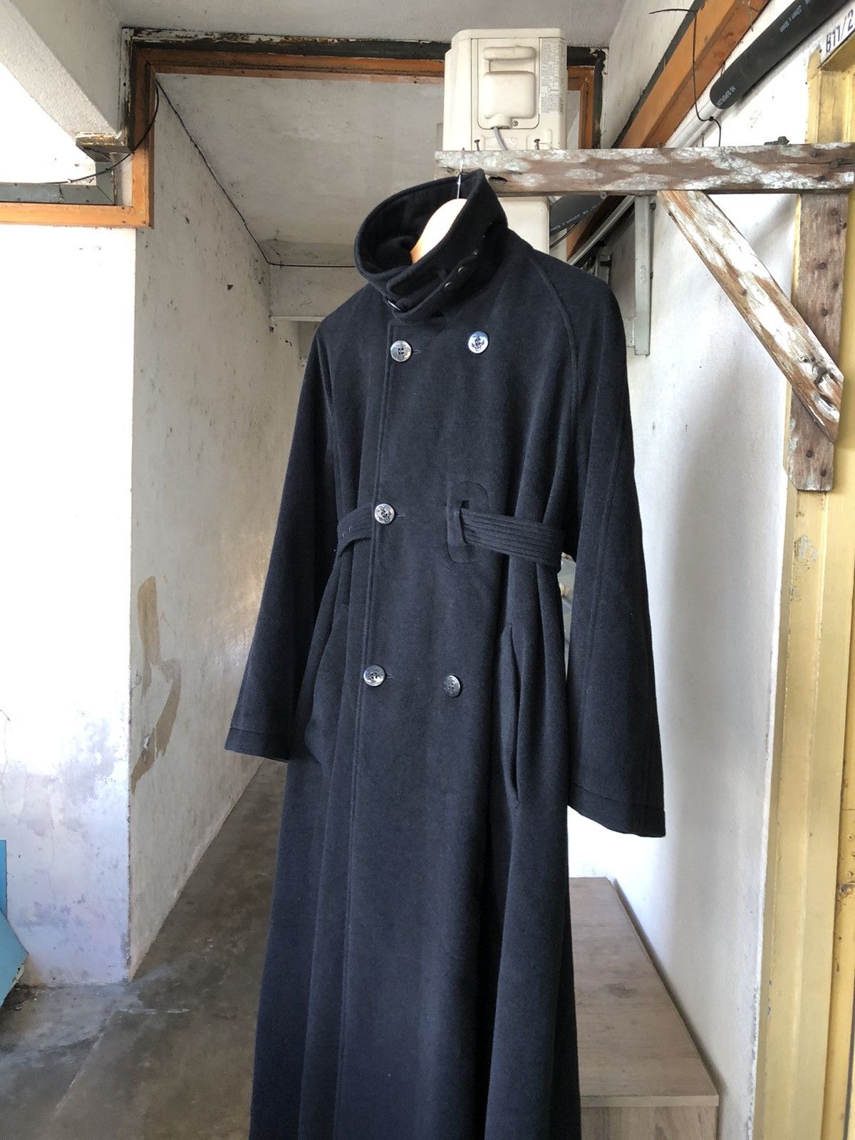 Jean Paul Gaultier On fire🔥 Jean Paul Gaultier Femme Wool Long Coat Size S / US 4 / IT 40 - 14 Thumbnail