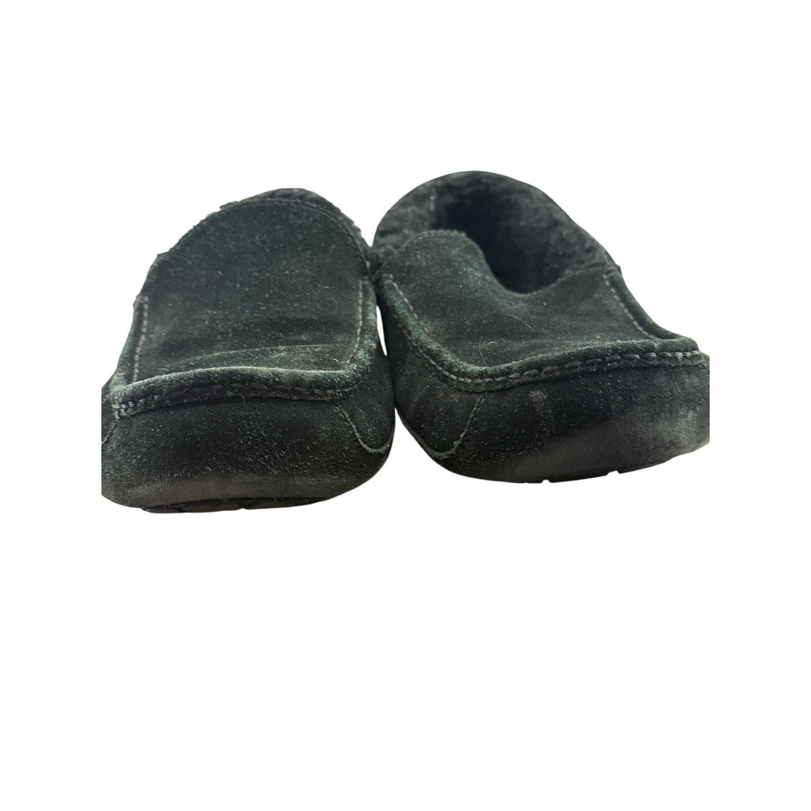 Ugg Ugg Black Suede Mens Ascot Slipper Size 12 Sheepskin Causal Size US 12 / EU 45 - 2 Thumbnail
