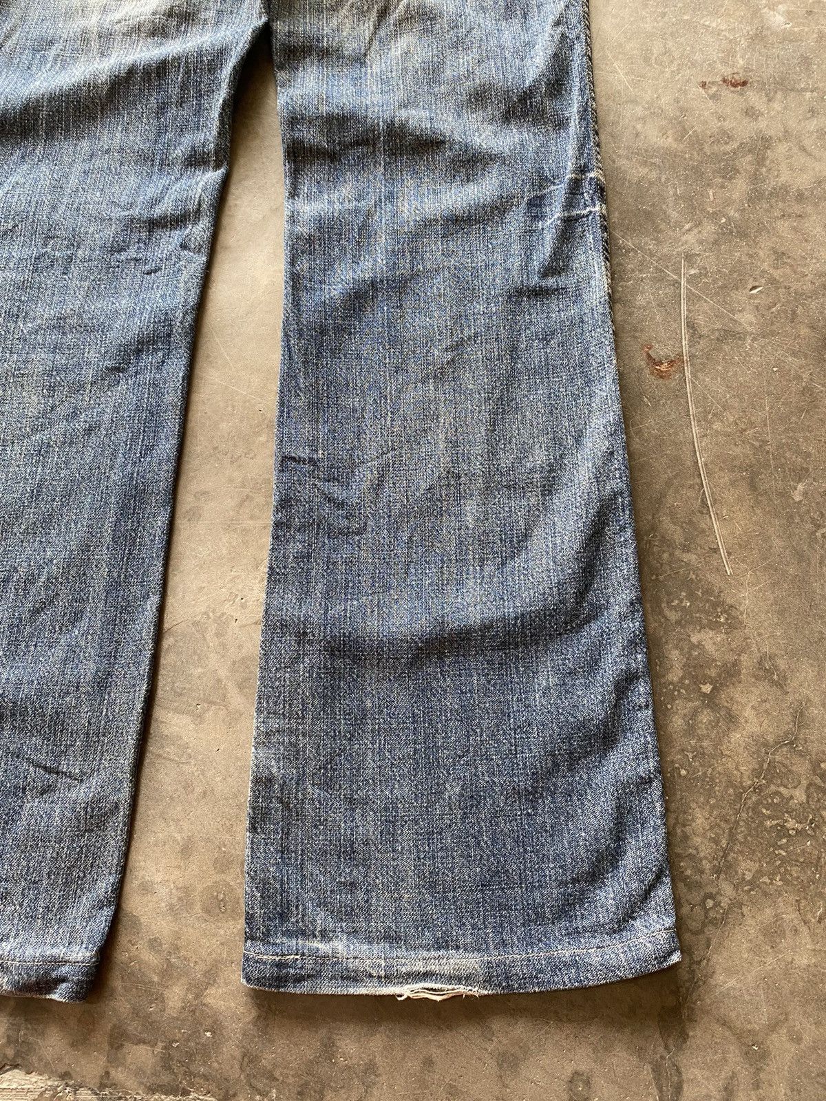 Hysteric Glamour × Nicole Club × Tornado Mart Japanese Nicole Club For Men Embroidery Distressed Denim Size US 33 - 18 Thumbnail