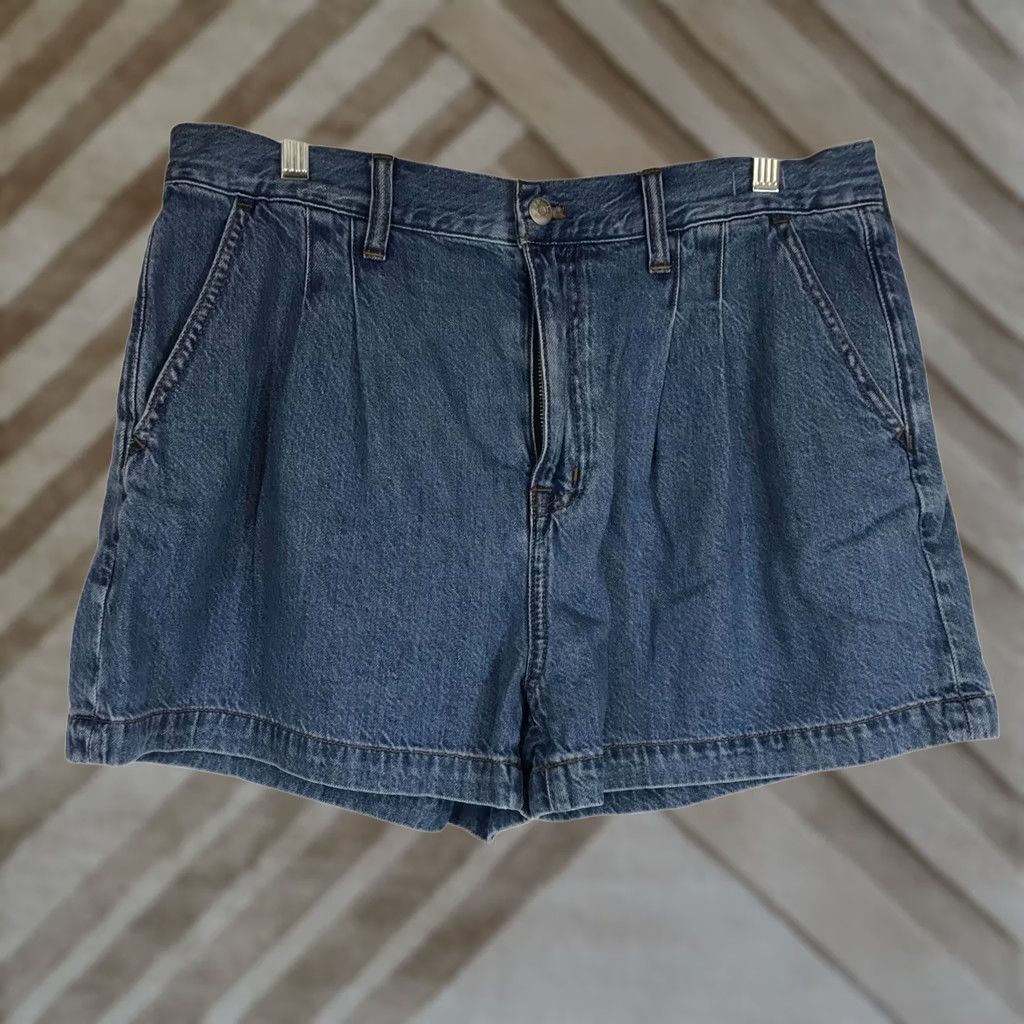 Madewell MADEWELL Women's 31 JEAN SHORT BLUE Size 24" / US 00 / IT 34 - 1 Thumbnail