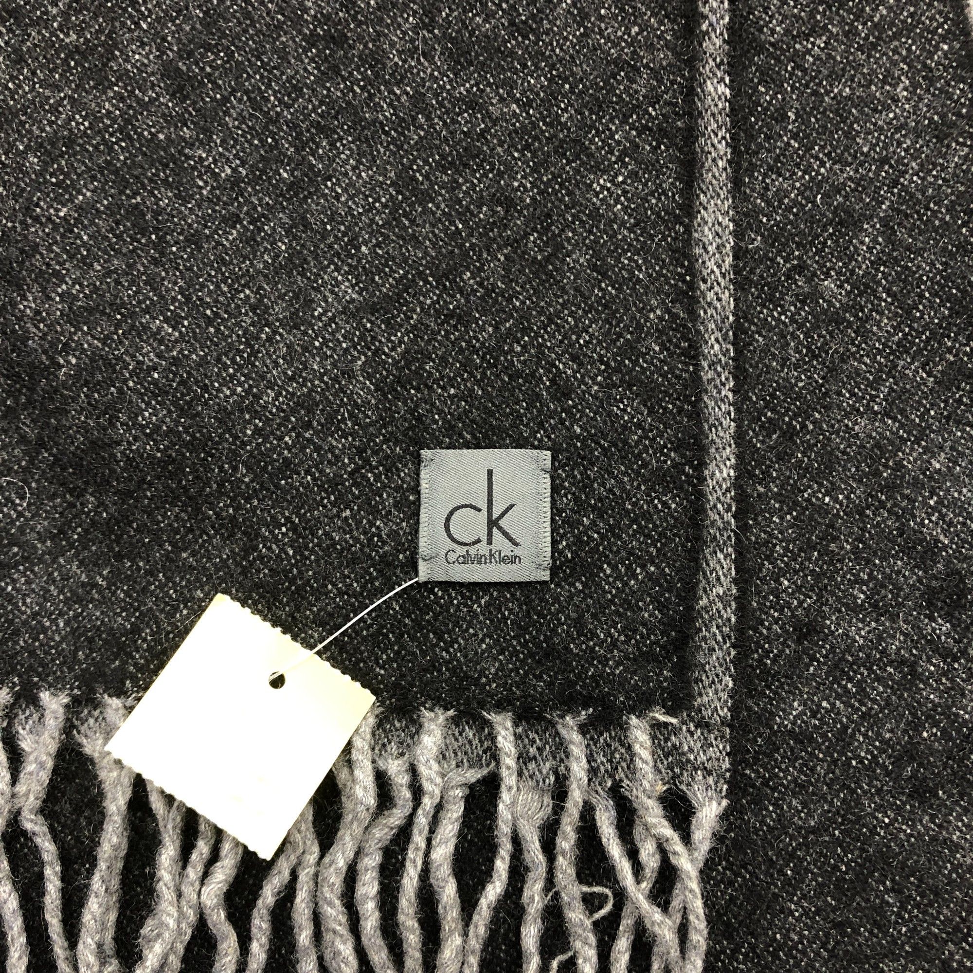 Calvin Klein Vintage Calvin Klein Scarf Muffler Wool Winter Scarves Size ONE SIZE - 6 Thumbnail