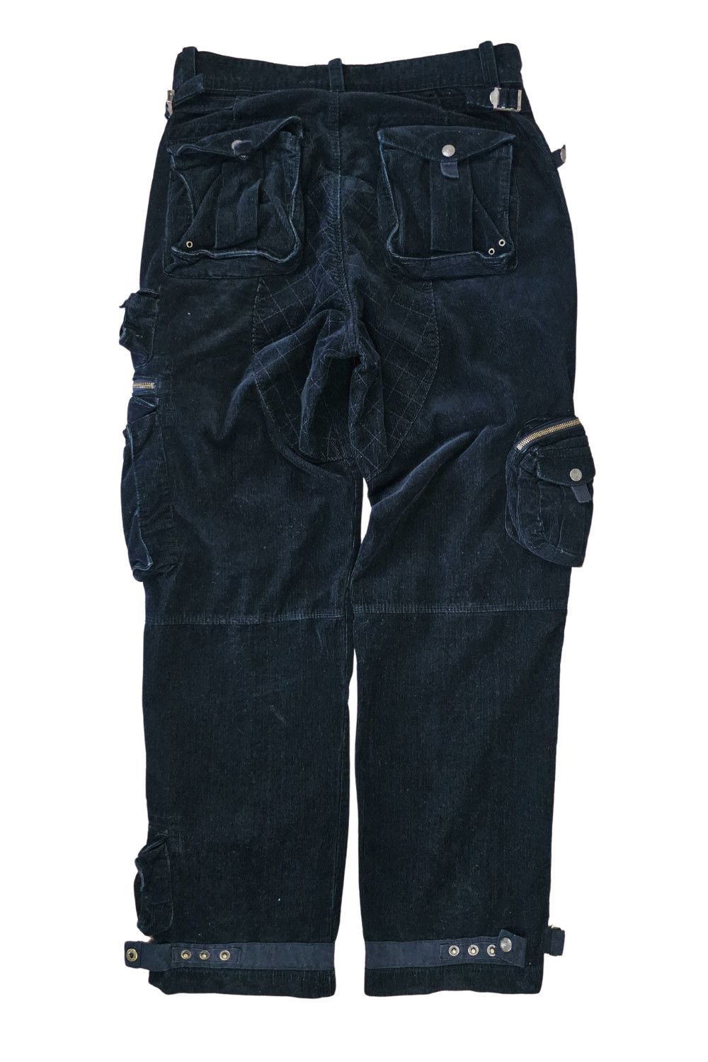 Polo Ralph Lauren Polo RL “Bullet Rivet” Corduroy Utility Cargos – early 2000s Size US 32 / EU 48 - 2 Thumbnail