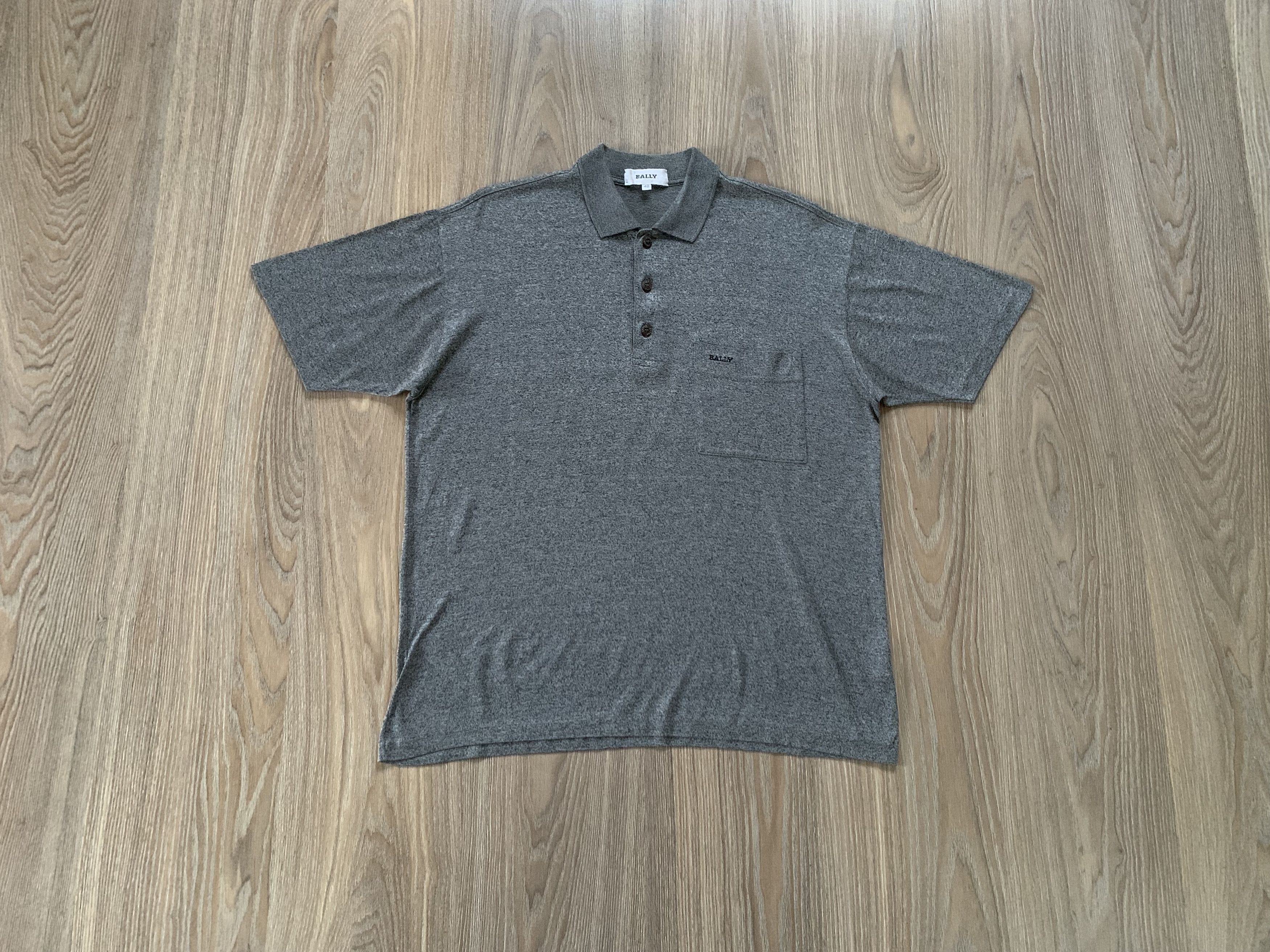 Bally Bally Vintage Cotton Pocket Polo T-Shirt Size US M / EU 48-50 / 2 - 9 Thumbnail