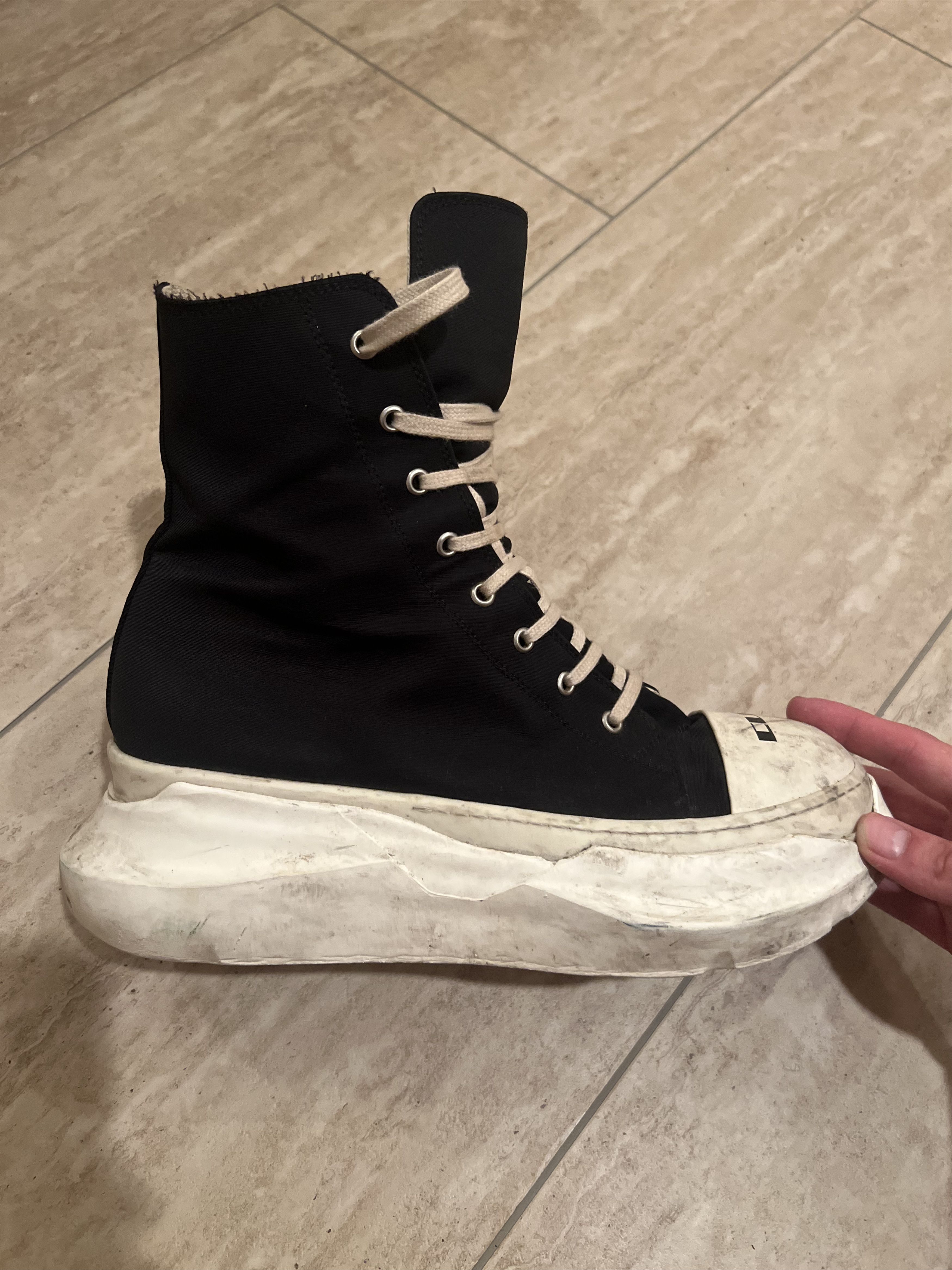 Rick Owens Drkshdw rick owens ramones abstract shoes Size US 11 / EU 44 - 6 Thumbnail