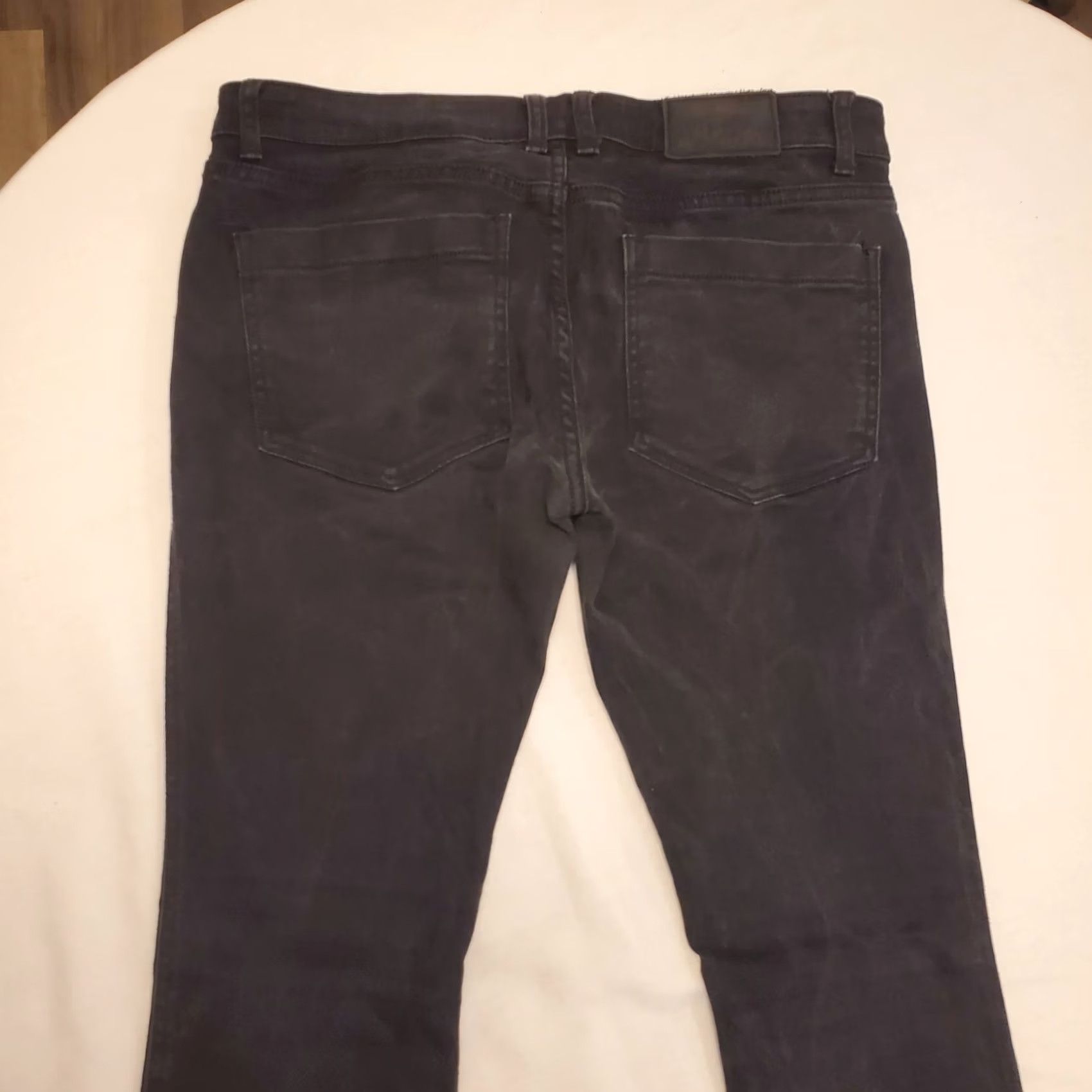 Vintage Trash And Vaudeville Womens XL Flare Jeans Black 34"×32" Grunge Punk Y2K 90s Jeans Womens 90s Grunge Punk XS? Size 40" / US 18 - 7 Thumbnail