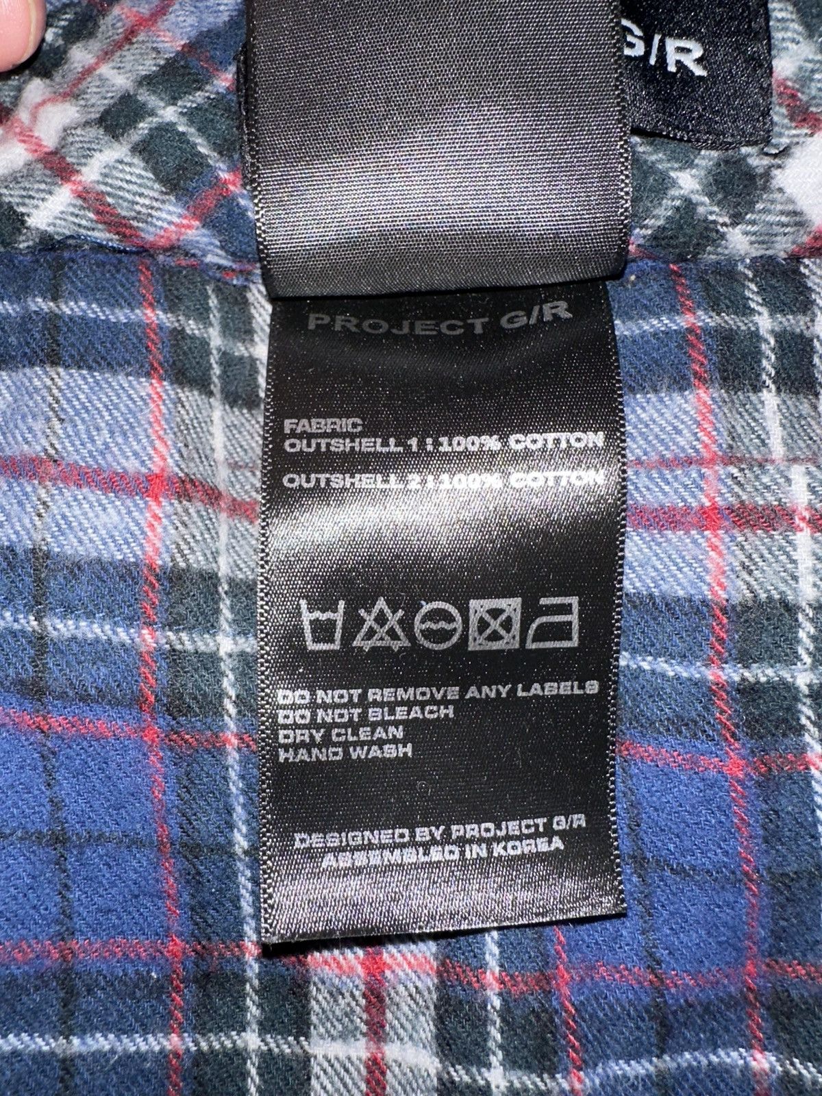 PROJECT G/R PROJECT G/R GRAILZ HOODED FLANNEL Size US M / EU 48-50 / 2 - 7 Thumbnail