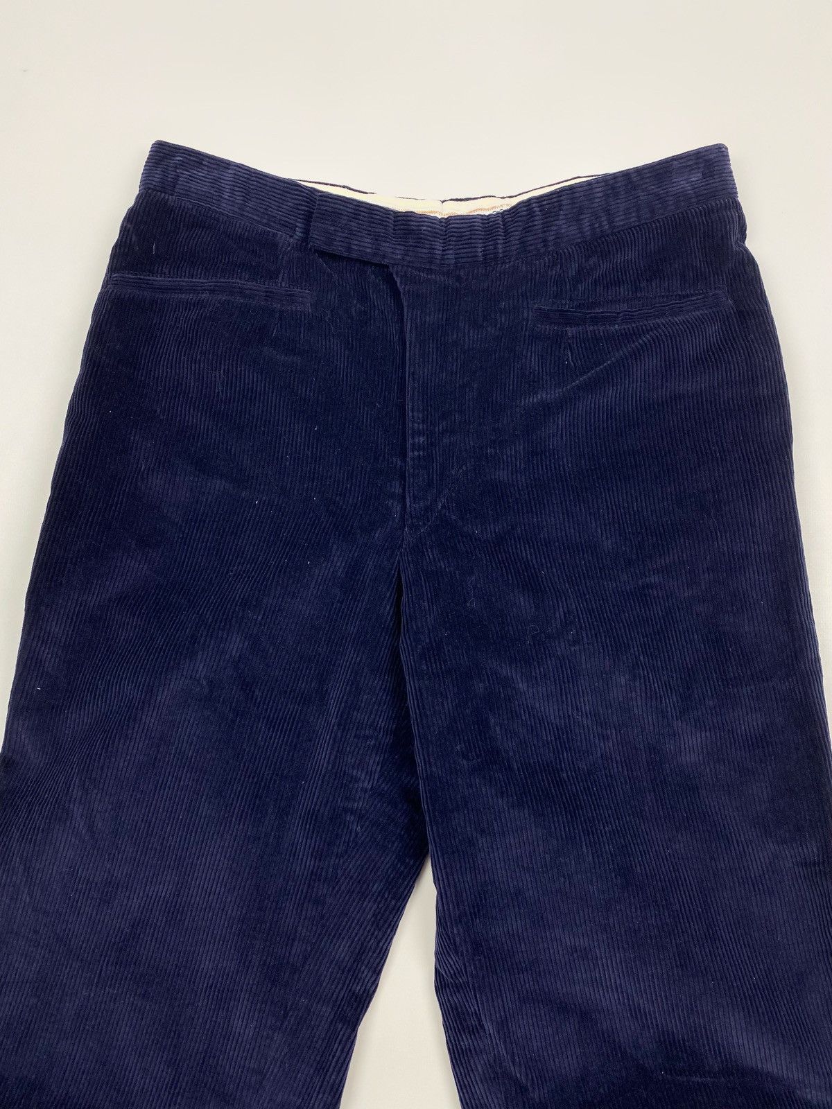 Vintage 90s Vintage Massarbeit Zegna Cloth Corduroy High Rise Pants Size US 32 / EU 48 - 4 Thumbnail