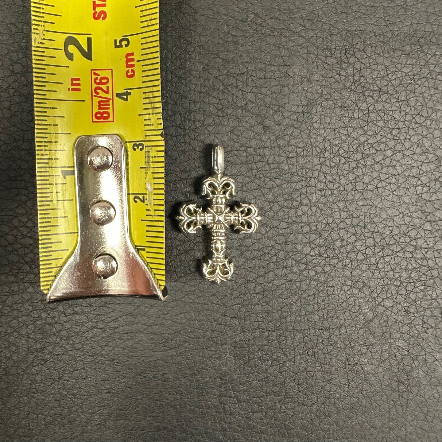 Chrome Hearts Tiny Filigree Cross Charm Size ONE SIZE - 5 Thumbnail