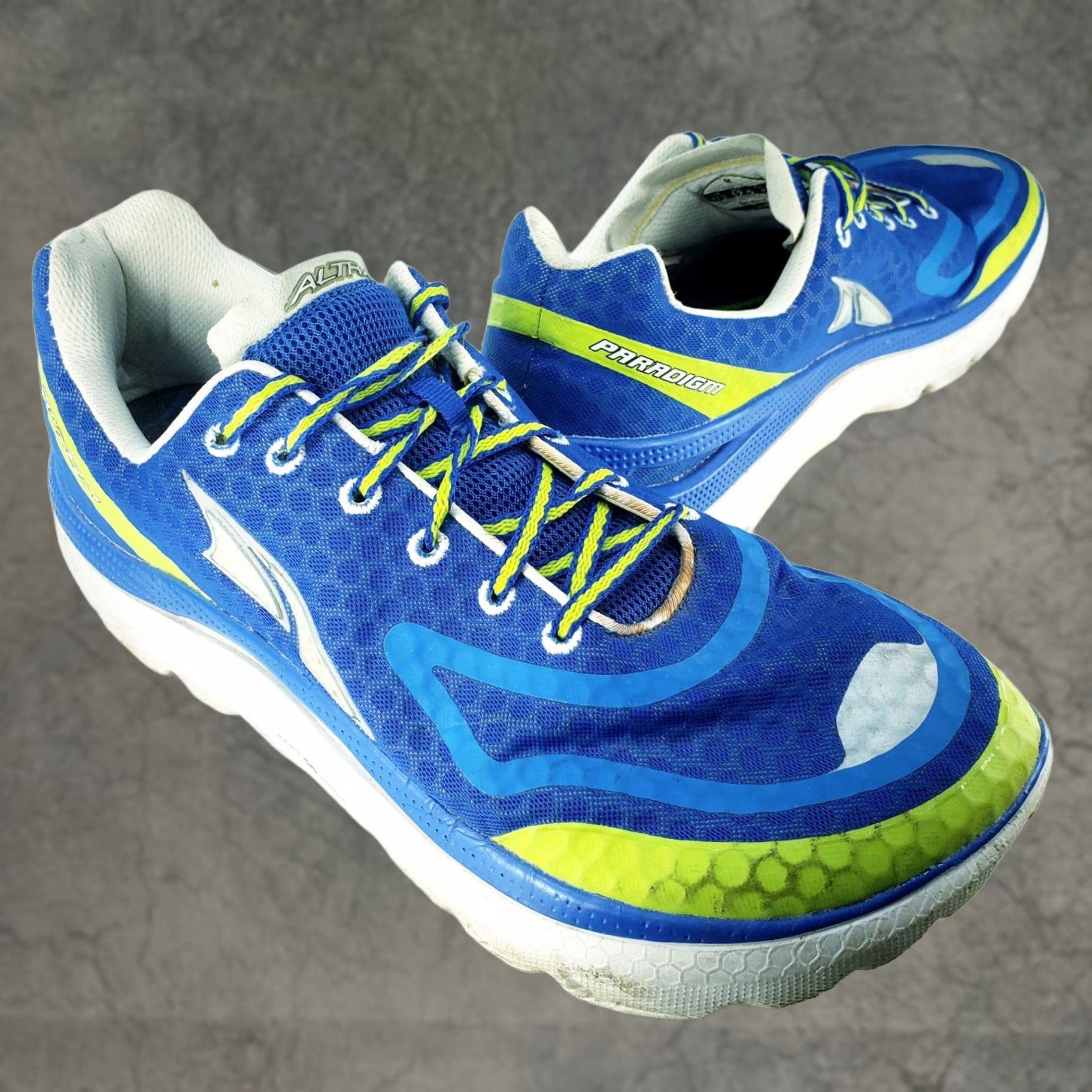 Altra ALTRA PARADIGM NRS Sneakers Running Training Men Sz 12.5 Blue Lime Size US 12 / EU 45 - 1 Thumbnail