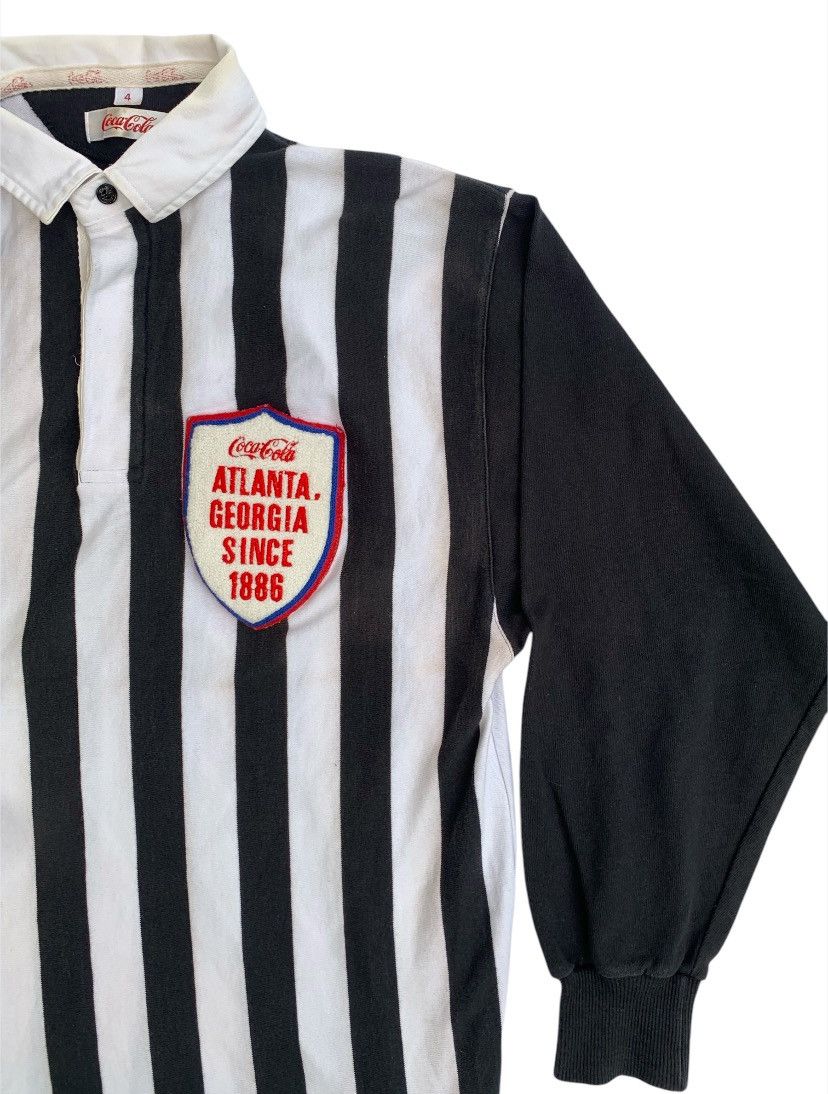 Vintage Vintage Coca Cola 90's Striped Long Sleeve Tshirt Size US M / EU 48-50 / 2 - 6 Thumbnail