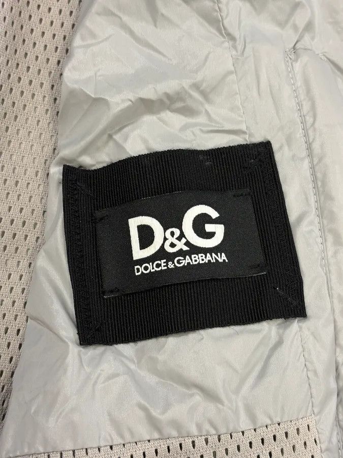 Dolce & Gabbana 2000s Dolce & Gabbana Khaki & Beige Track Jacket Size US M / EU 48-50 / 2 - 11 Thumbnail