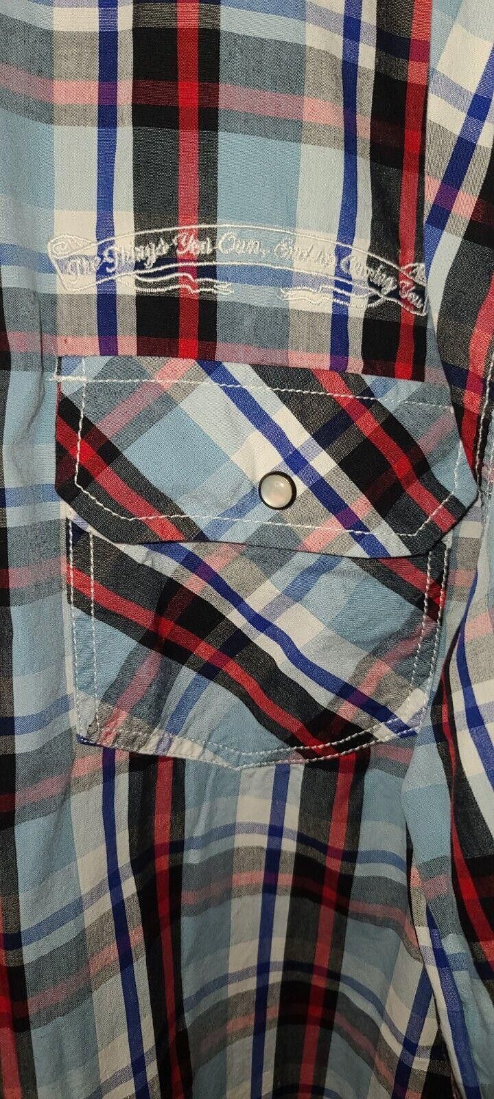 Black Label Blac Label Premium Pearl Snap Shirt Men's 4XL Embroidered Size US XXL / EU 58 / 5 - 2 Thumbnail