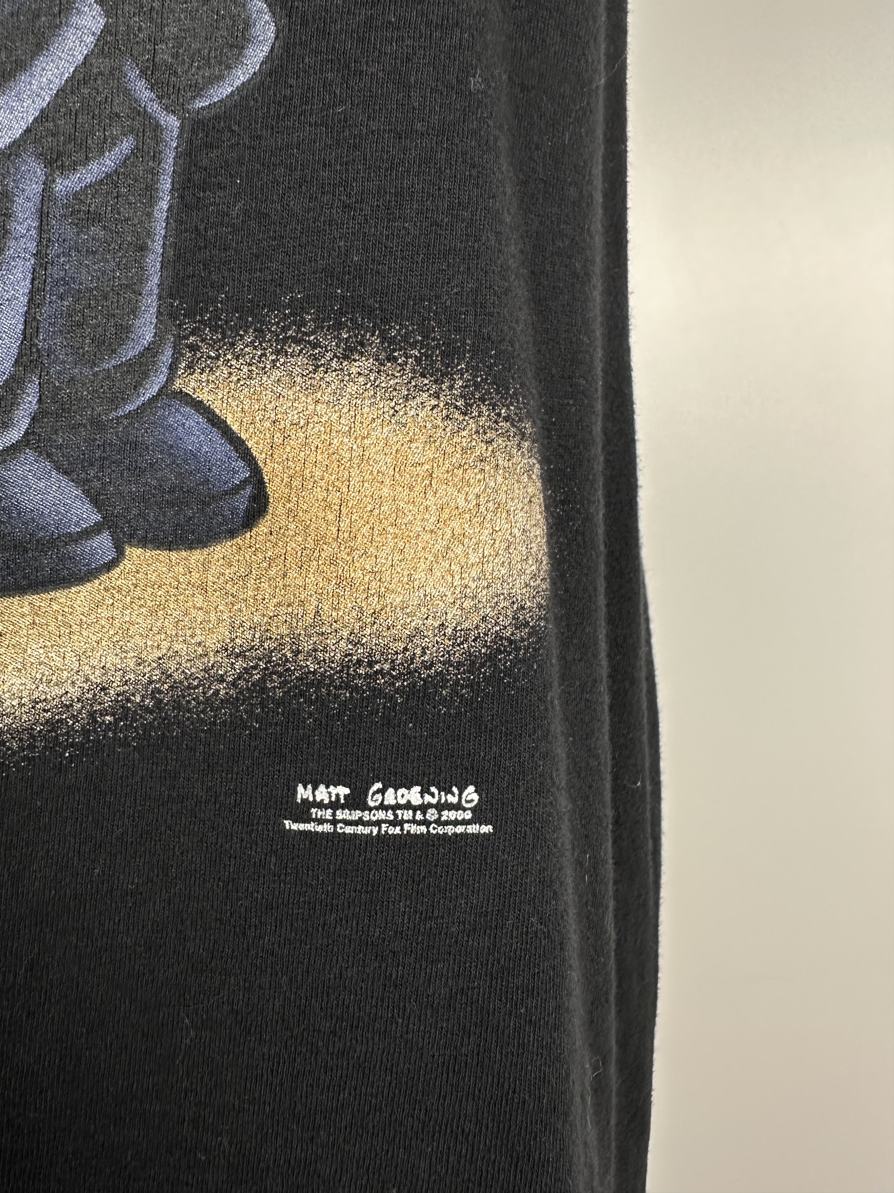 The Simpsons × Vintage The Simpsons Men in Black 2000 Vintage Black T-shirt Size L Size US L / EU 52-54 / 3 - 4 Thumbnail