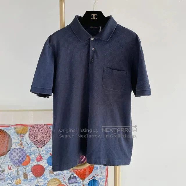 Louis Vuitton Louis Vuitton Blue Short Sleeve T. Size US M / EU 48-50 / 2 - 1 Thumbnail