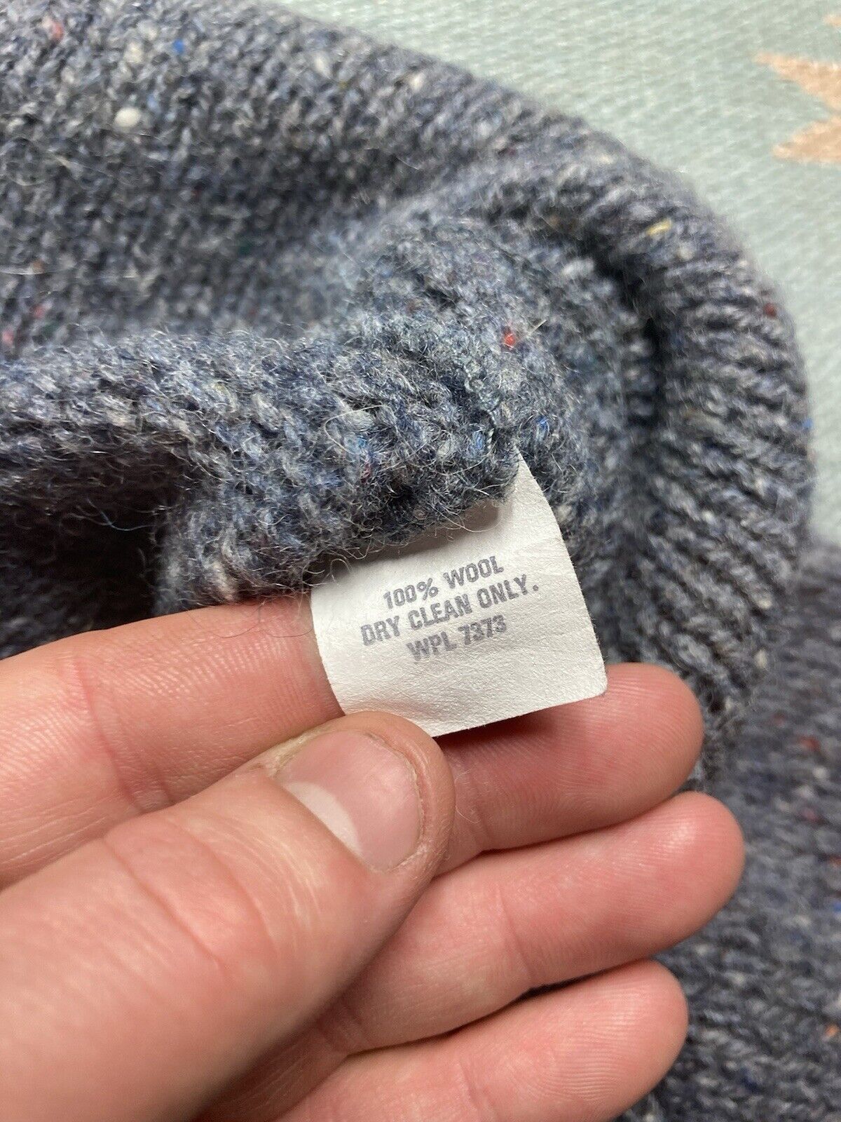 Eddie Bauer × Vintage Eddie Bauer knit sweater wool shawl collar flecked women’s S Size S / US 4 / IT 40 - 5 Thumbnail