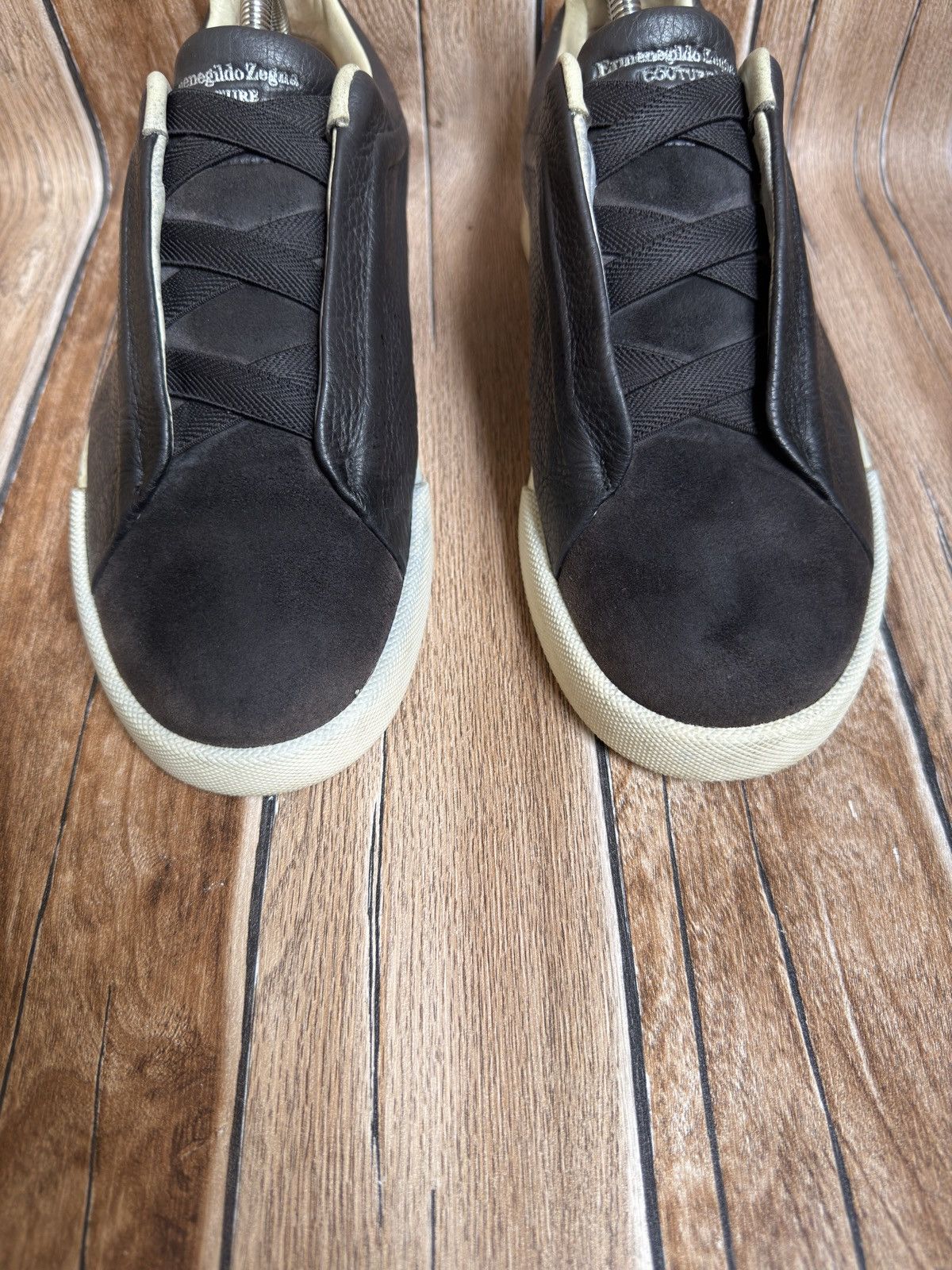 Ermenegildo Zegna Suede triplestitch trainers Size US 7 / EU 40 - 6 Thumbnail