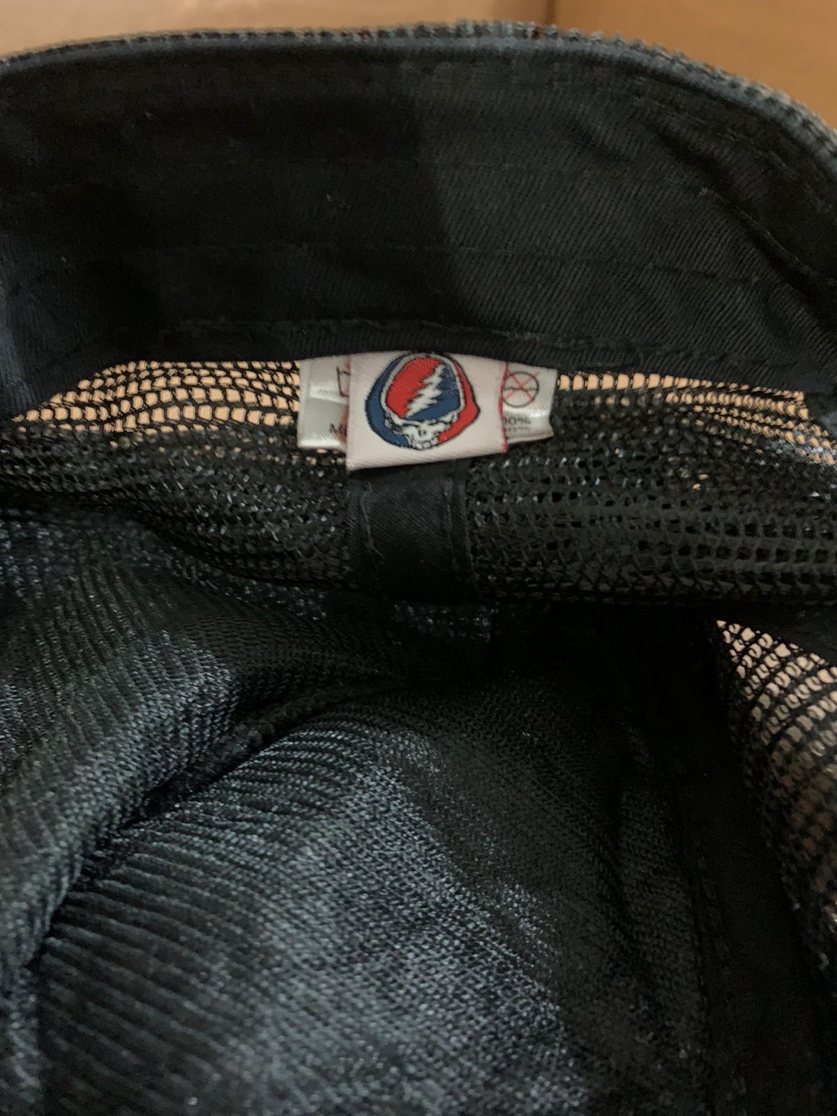 Grateful Dead × Vintage Vintage Grateful Dead Full Print Trucker Cap Size ONE SIZE - 3 Thumbnail