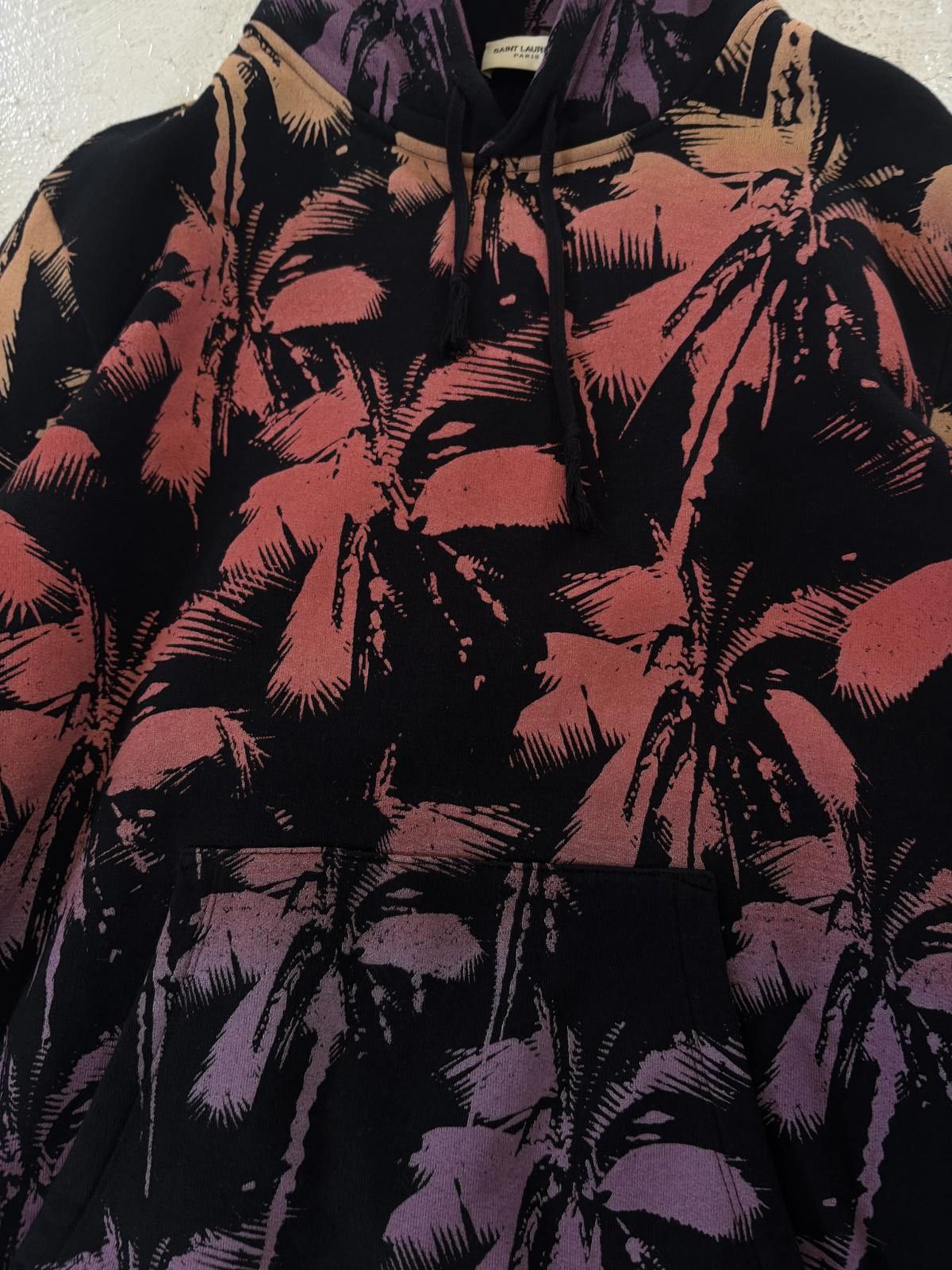 Saint Laurent Paris Saint Laurent Paris Palms Hoodie Size US S / EU 44-46 / 1 - 3 Thumbnail